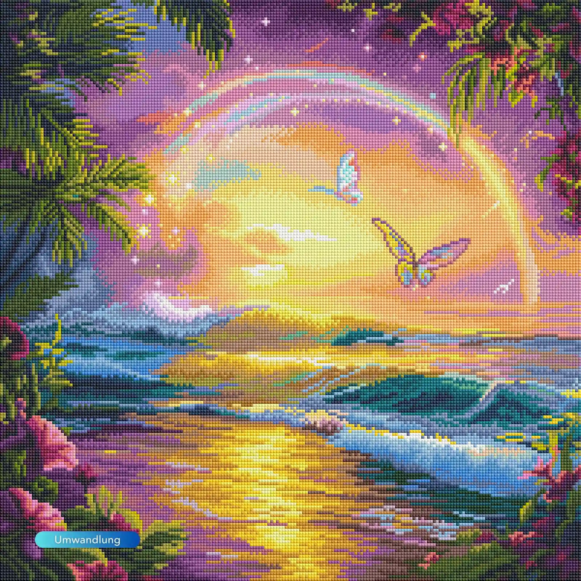 Diamond Painting - Zwischen Himmel und Meer