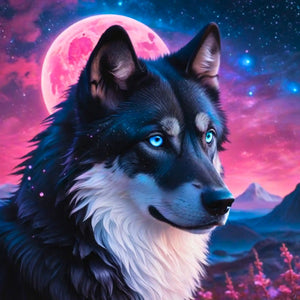 Diamond Painting - Unter dem Erdbeermond "Limited Edition"