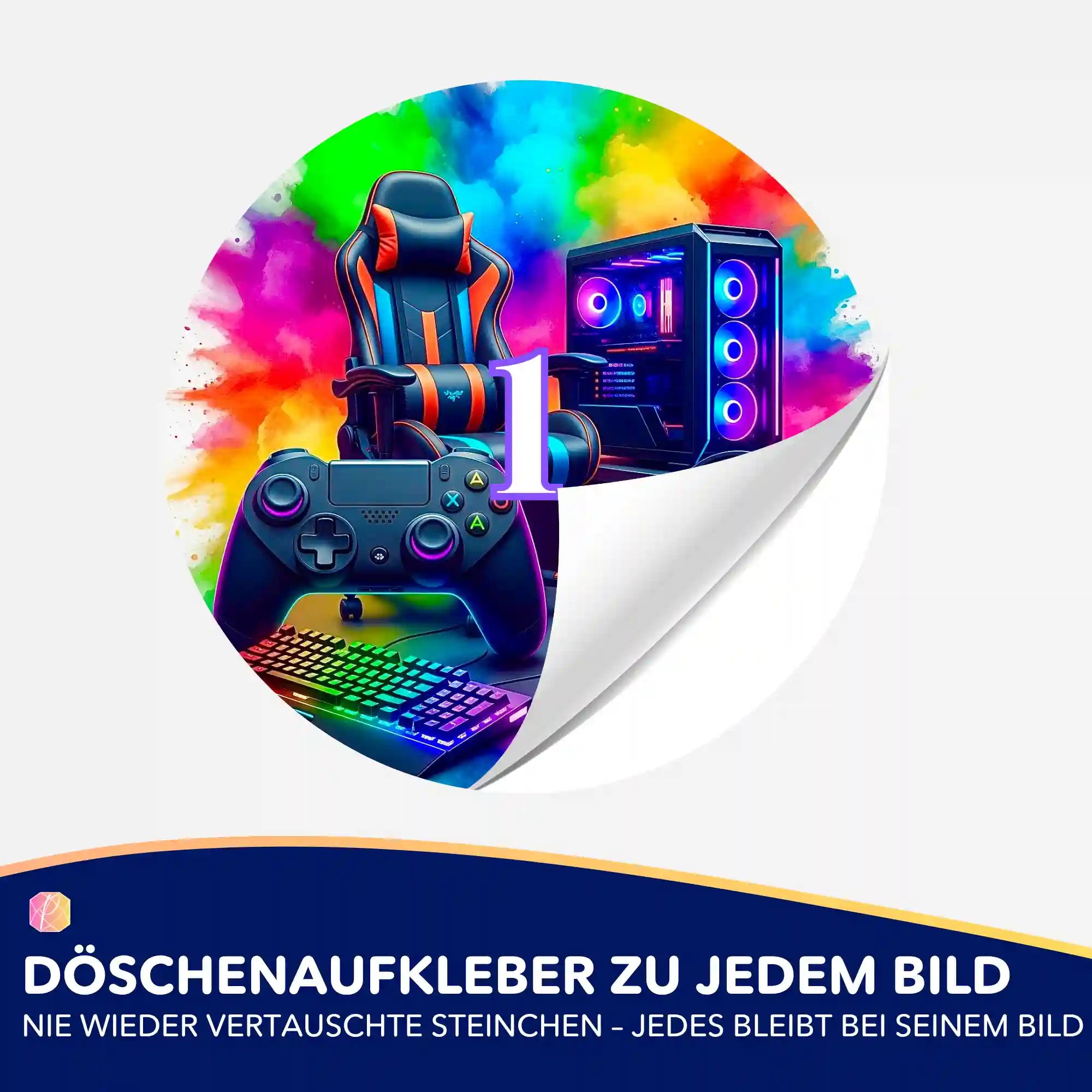 Döschenaufkleber - Gaming Zone
