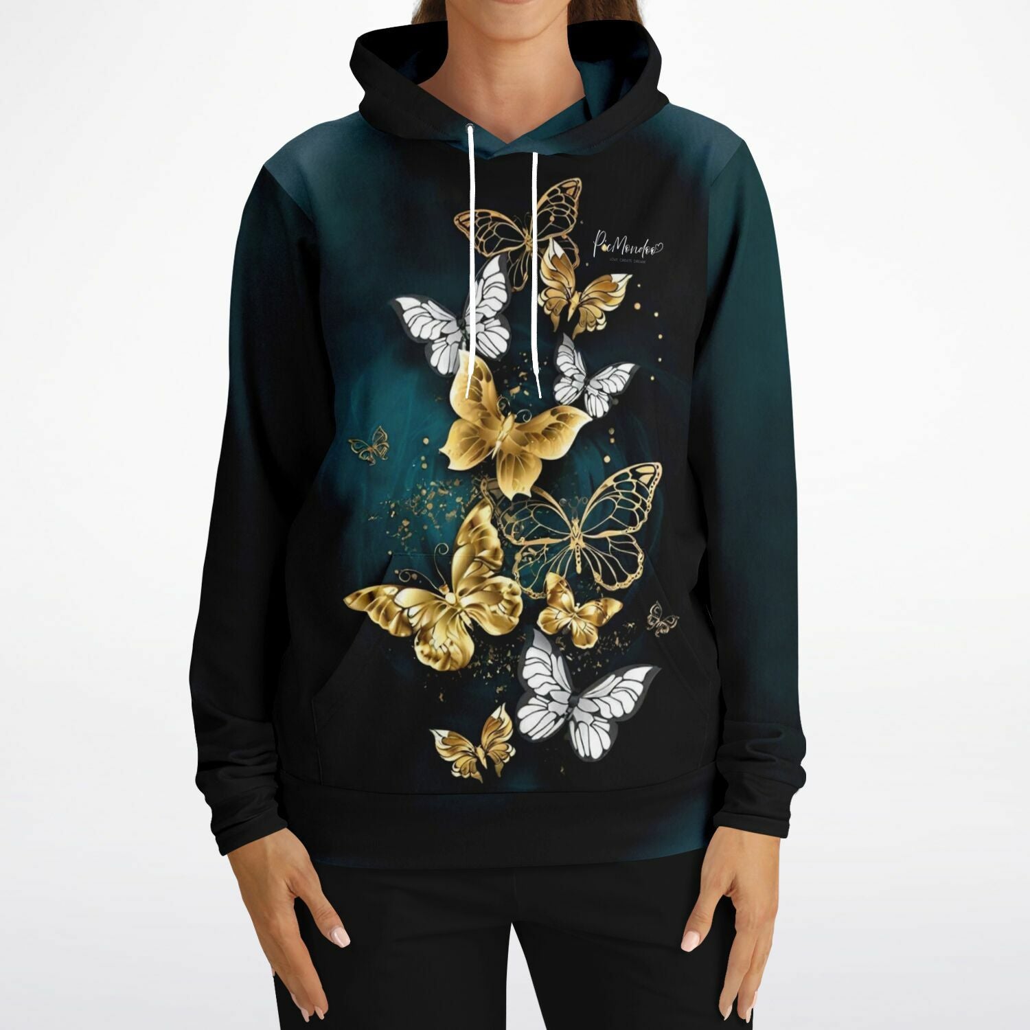 Dreamer Hoodie - Multi Special - Goldene Schmetterlinge