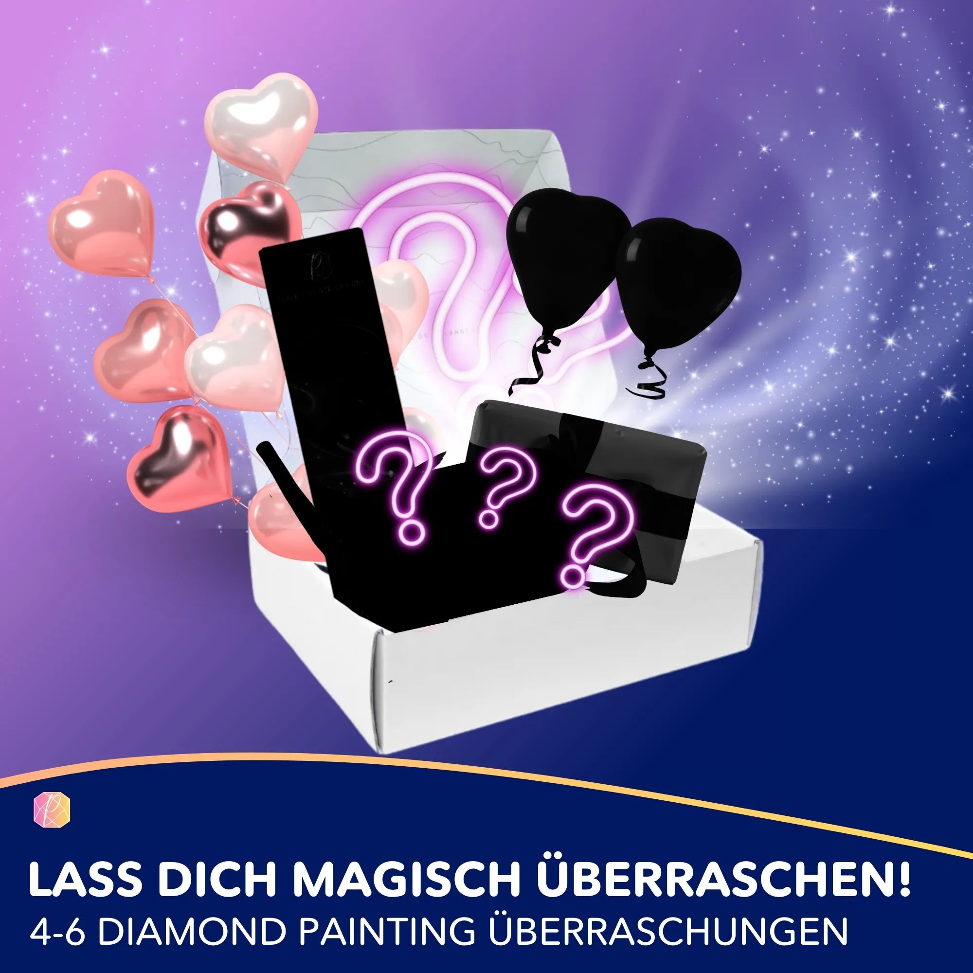 Diamond Painting Mystery-Box "Valentinstag" (#2)