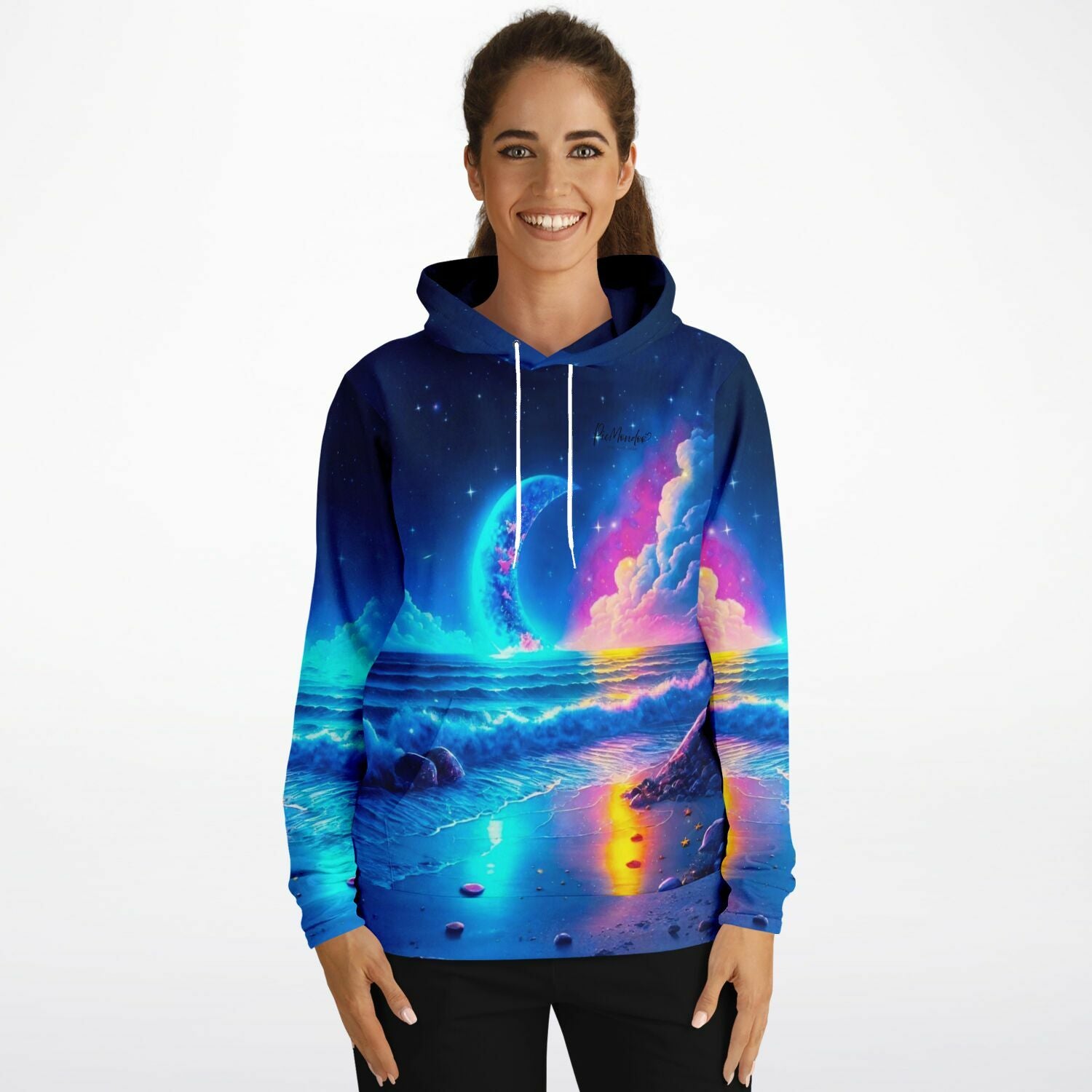 Dreamer Hoodie - AB Special - Strand im Mondschein
