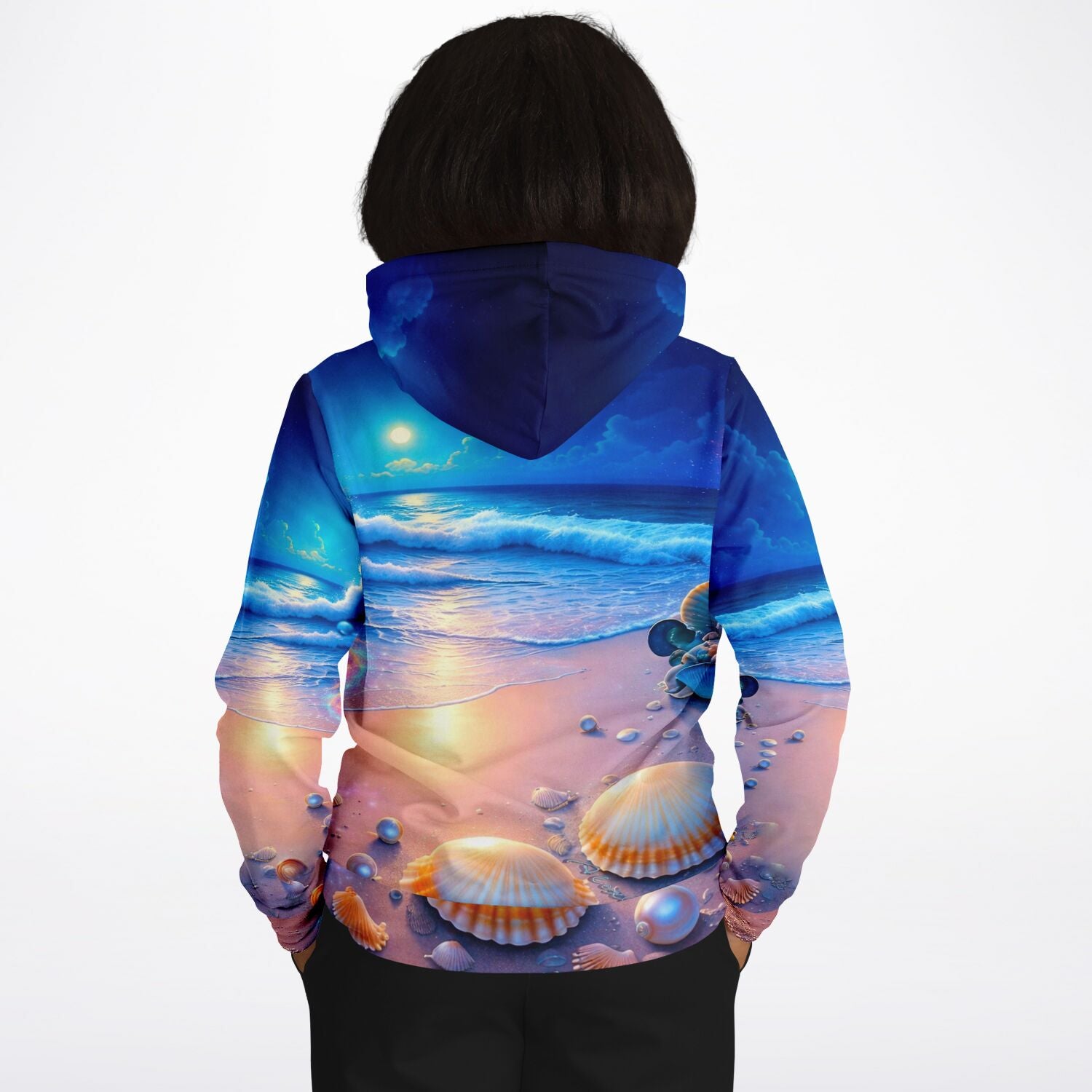Dreamer Hoodie - Strand im Nachtglanz