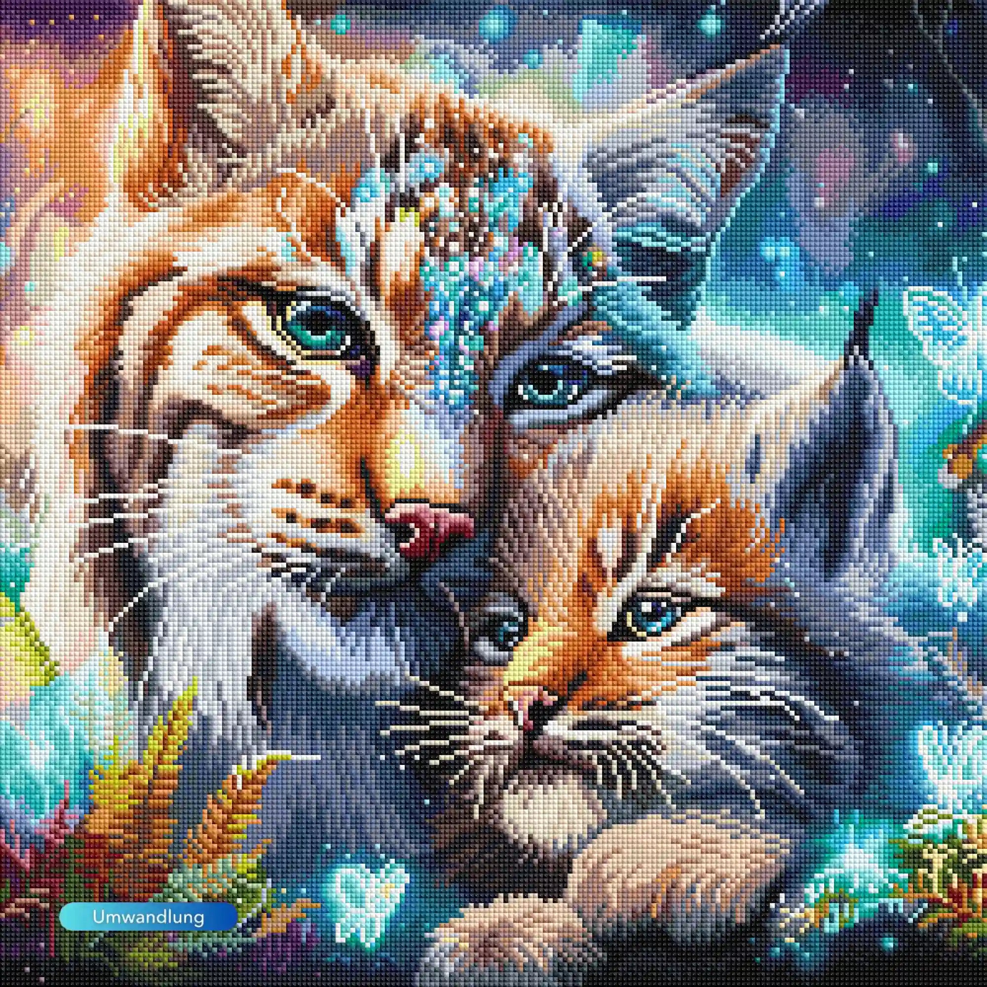 Diamond Painting - Ich halte dich