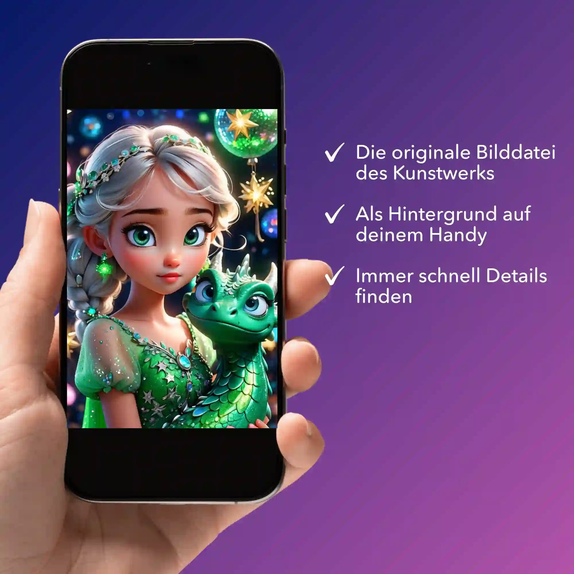 Digitale Bildmappe - Dragon Girl