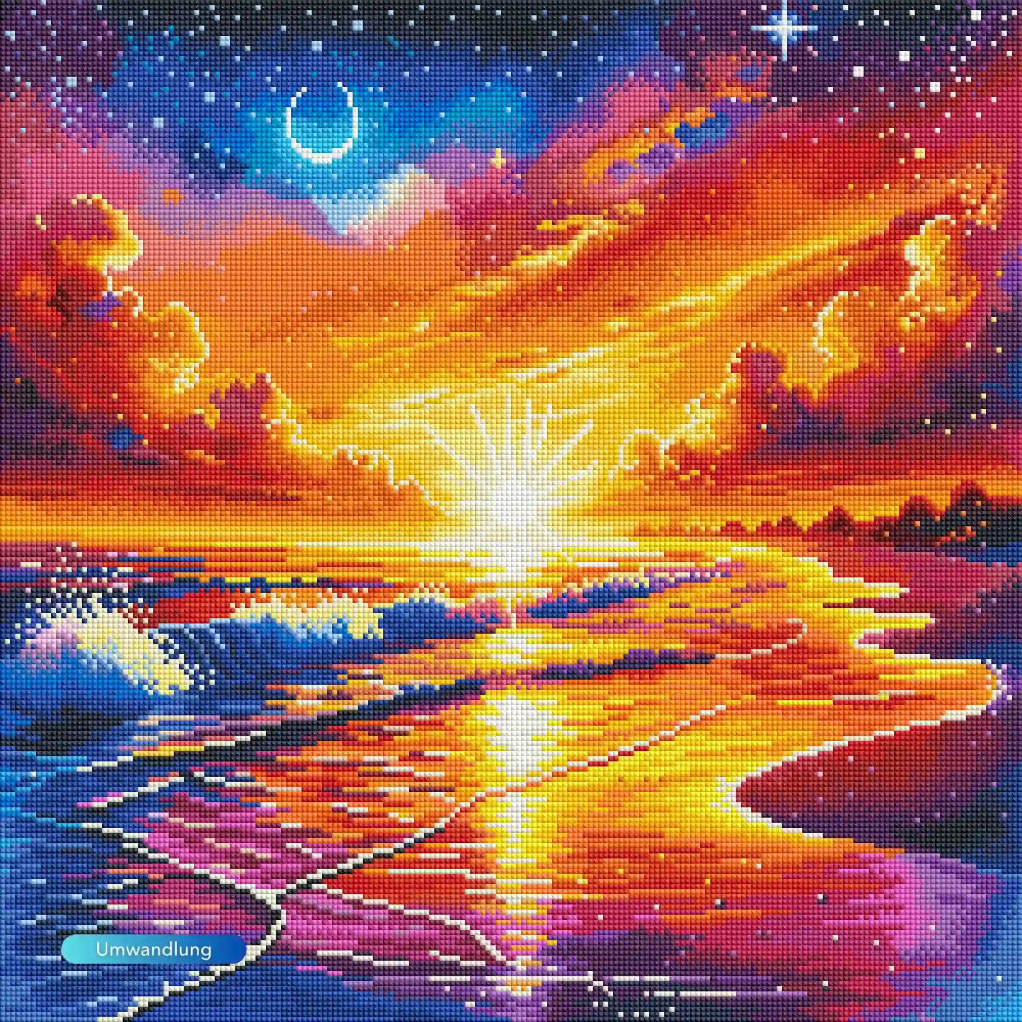 Diamond Painting - Zwischen Sonne und Sterne "Limited Edition"