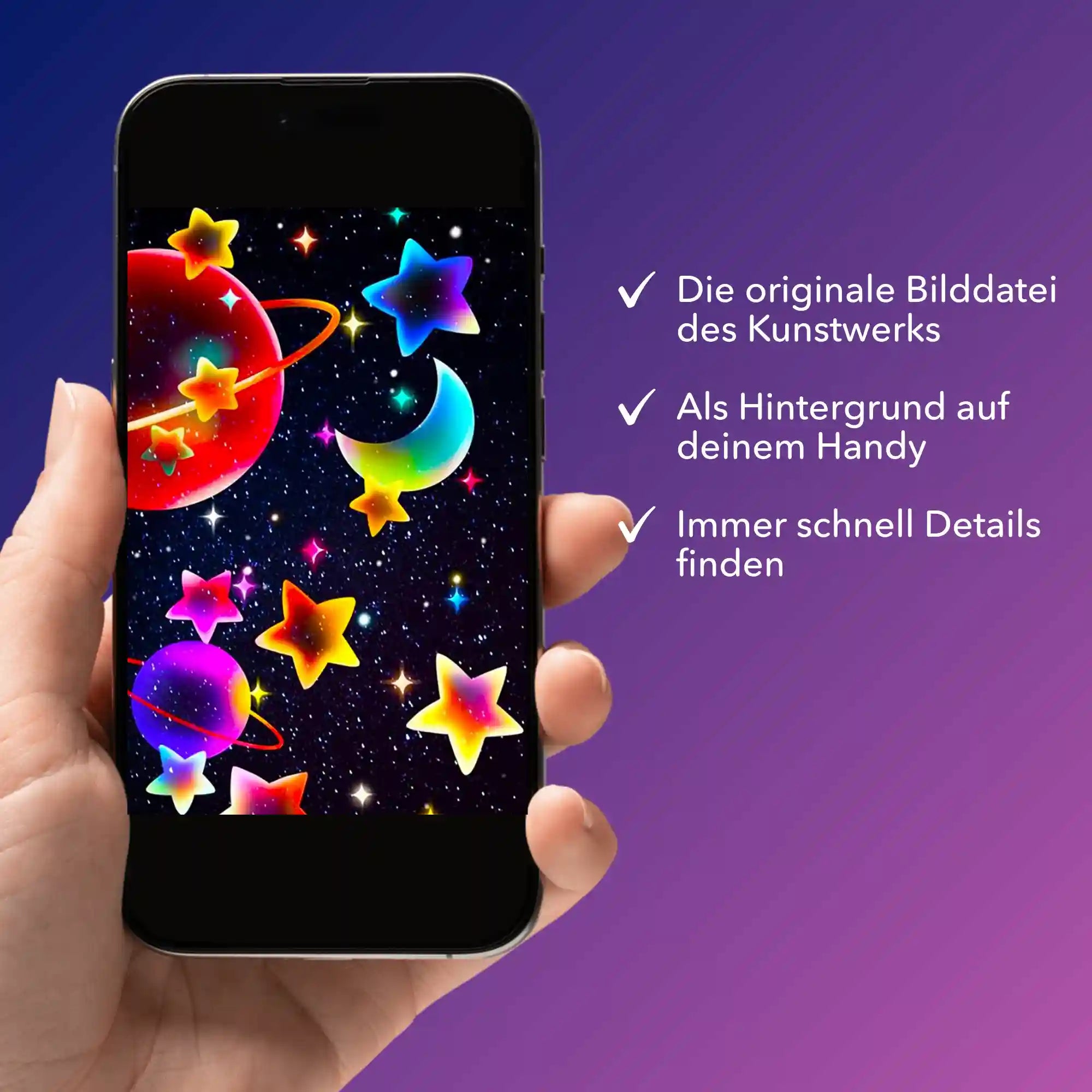 Digitale Bildmappe - Buntes Universum