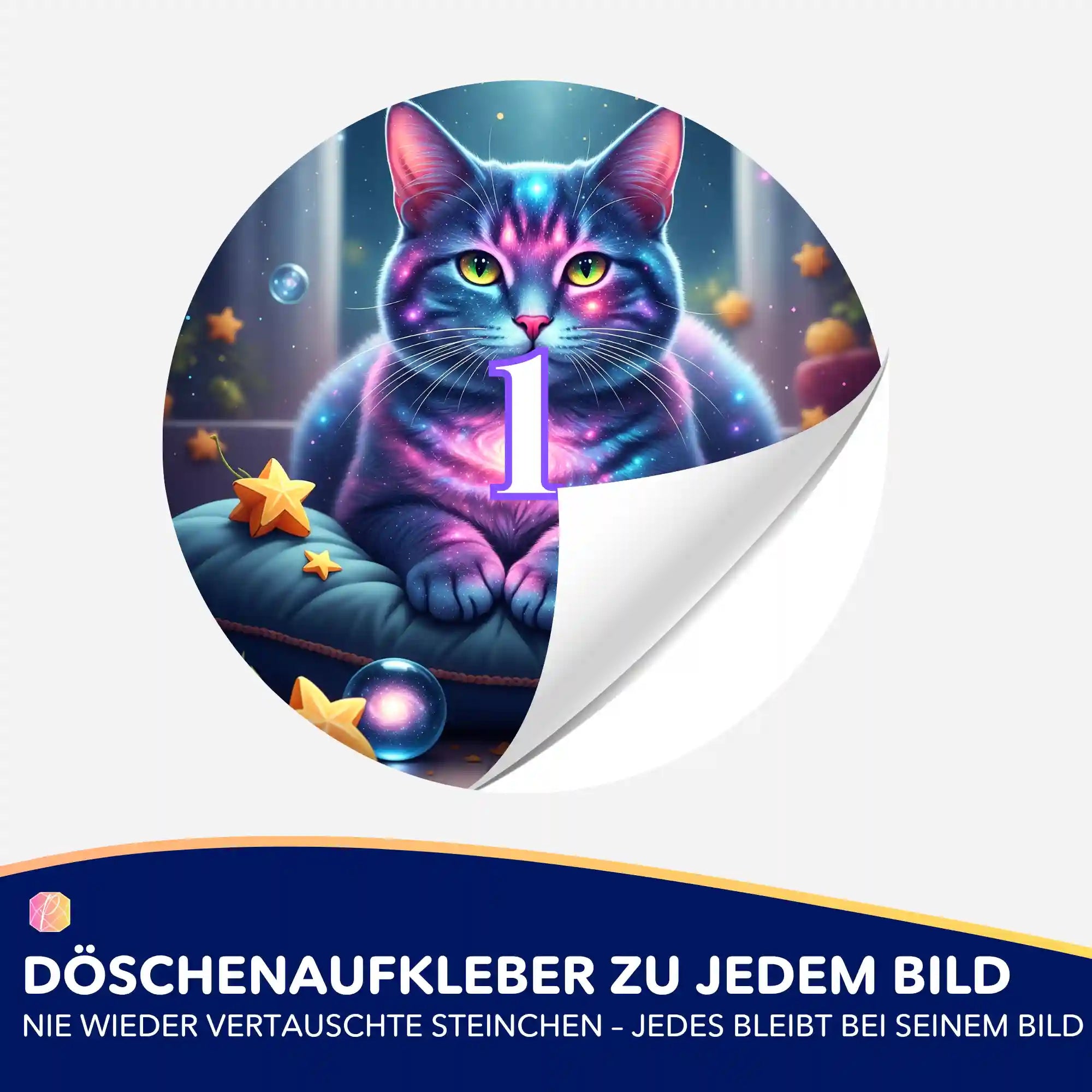 Döschenaufkleber - Wächterin Andromeda