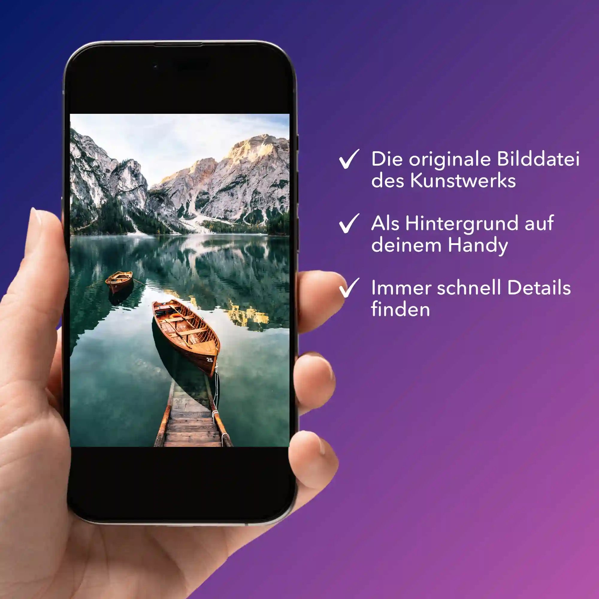 Digitale Bildmappe - Das Boot am See