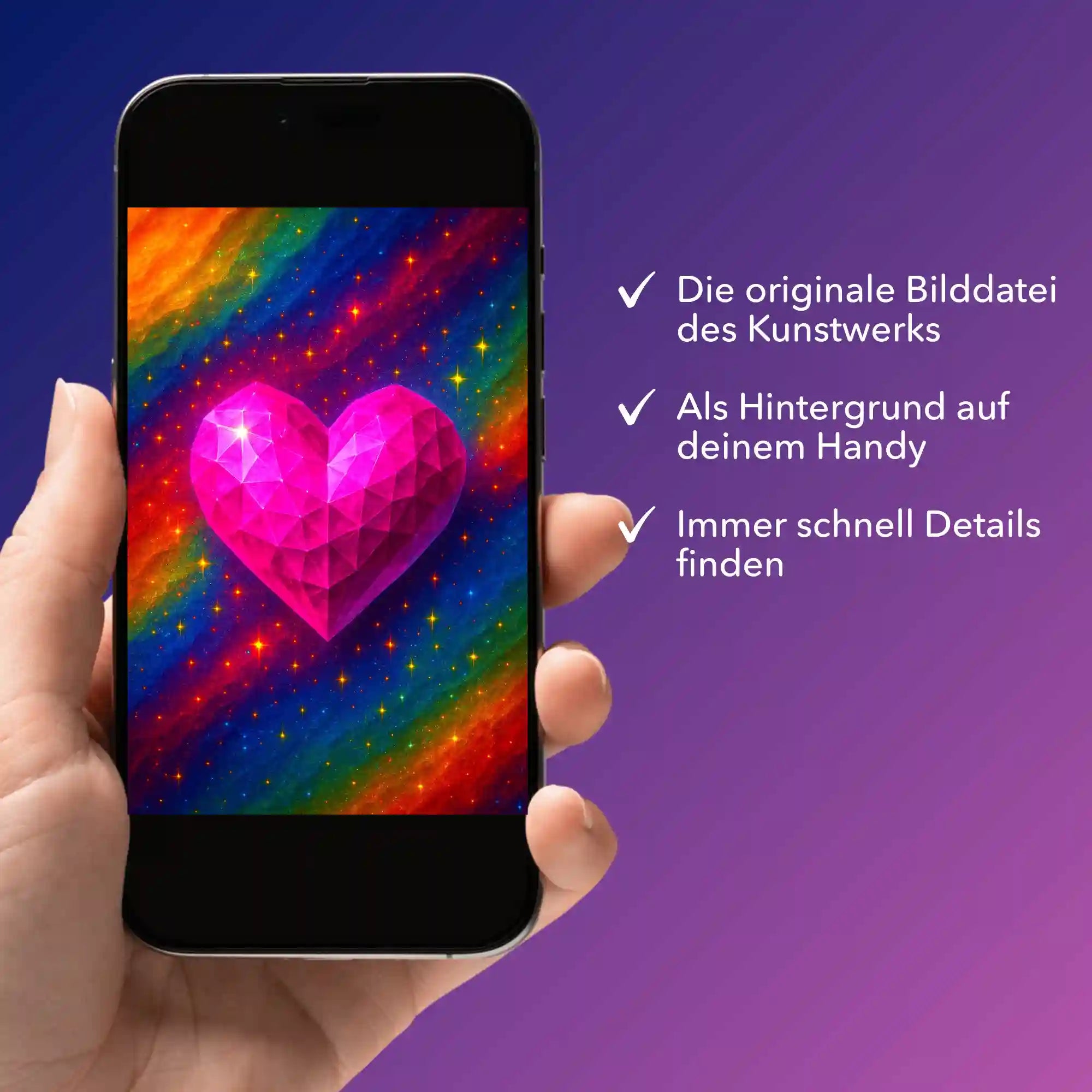 Digitale Bildmappe - Jennifer Special - Herzkristall