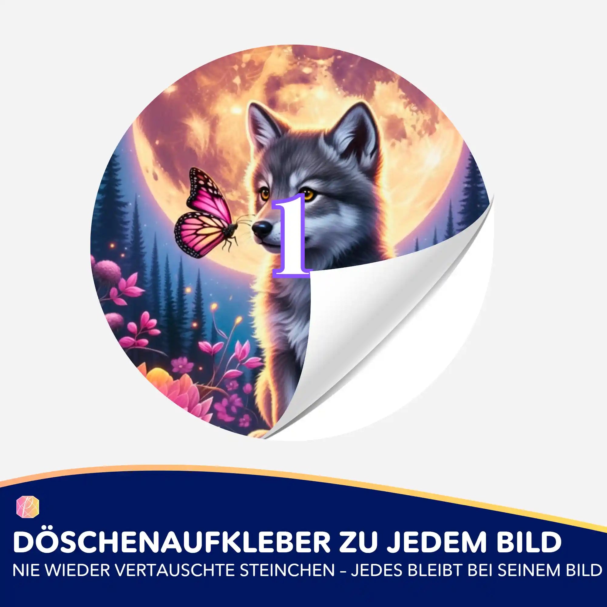 Döschenaufkleber - Zwischen Traum und Erwachen