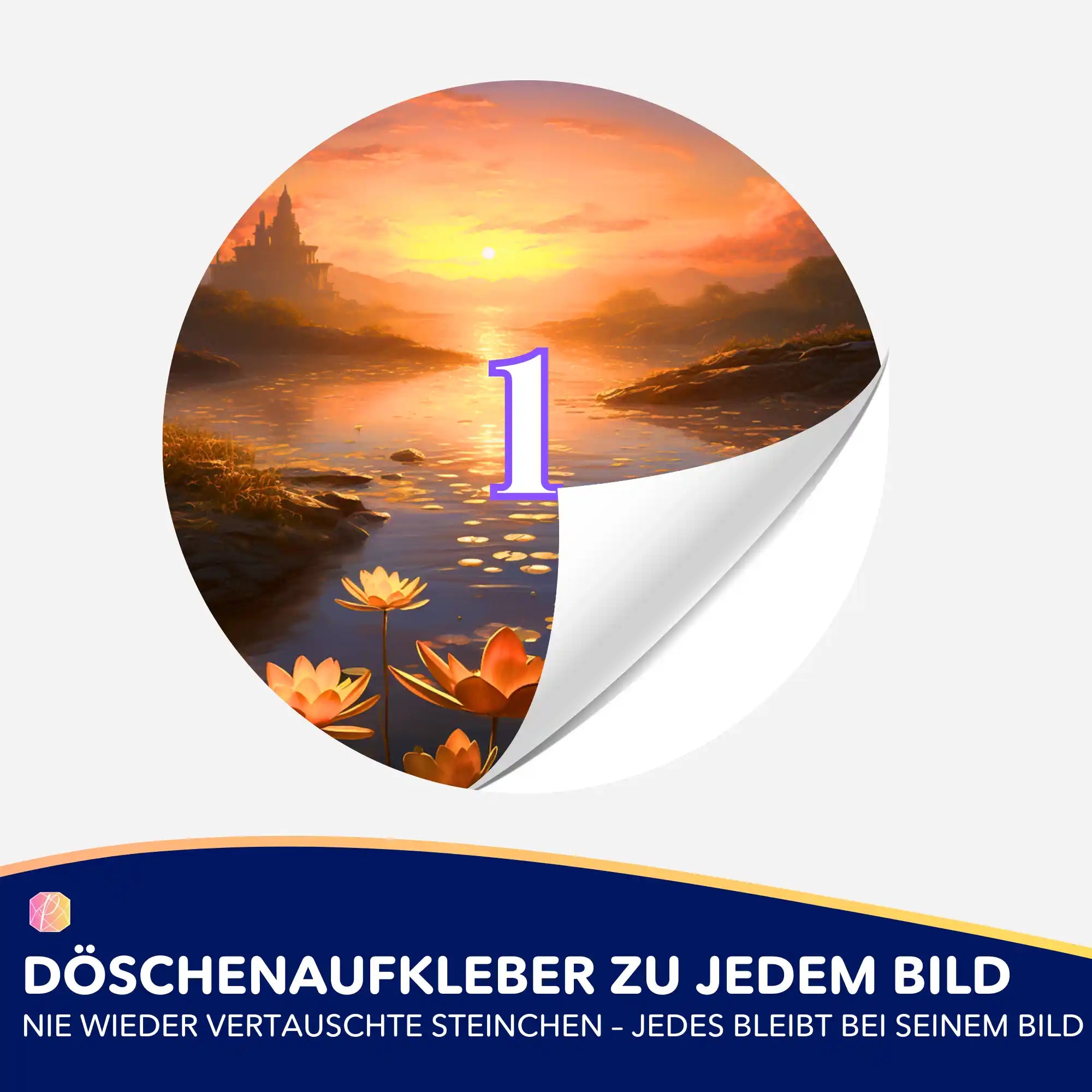 Döschenaufkleber - Wenn der Tag ausatmet