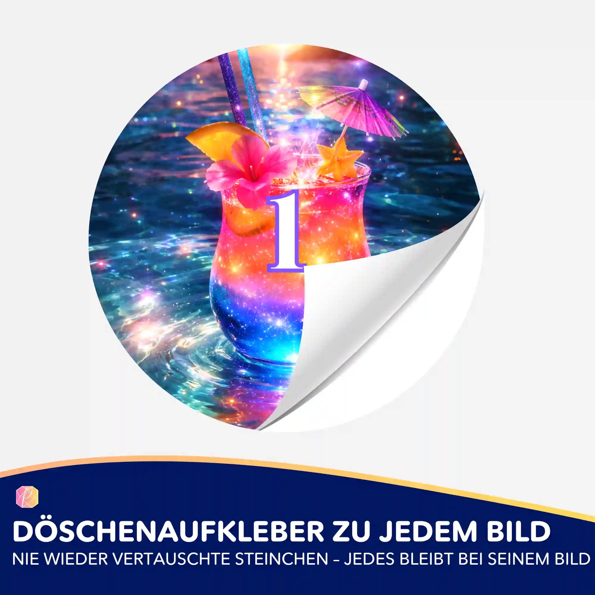 Döschenaufkleber - Bahama Sunset