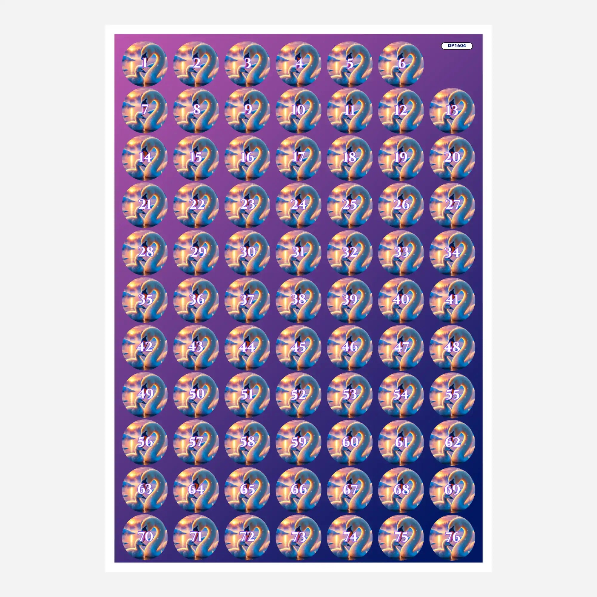 Döschenaufkleber - Geborgenheit