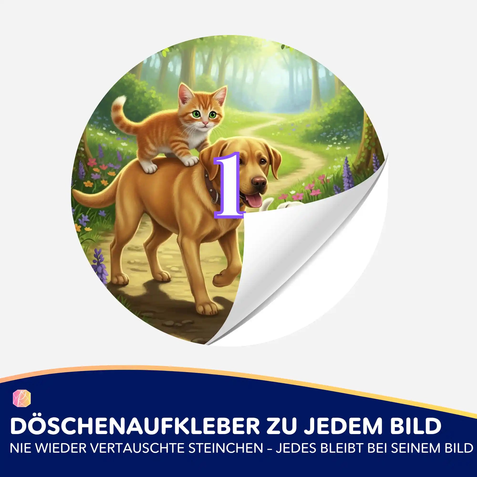 Döschenaufkleber - Waldspaziergang "Limited Edition"