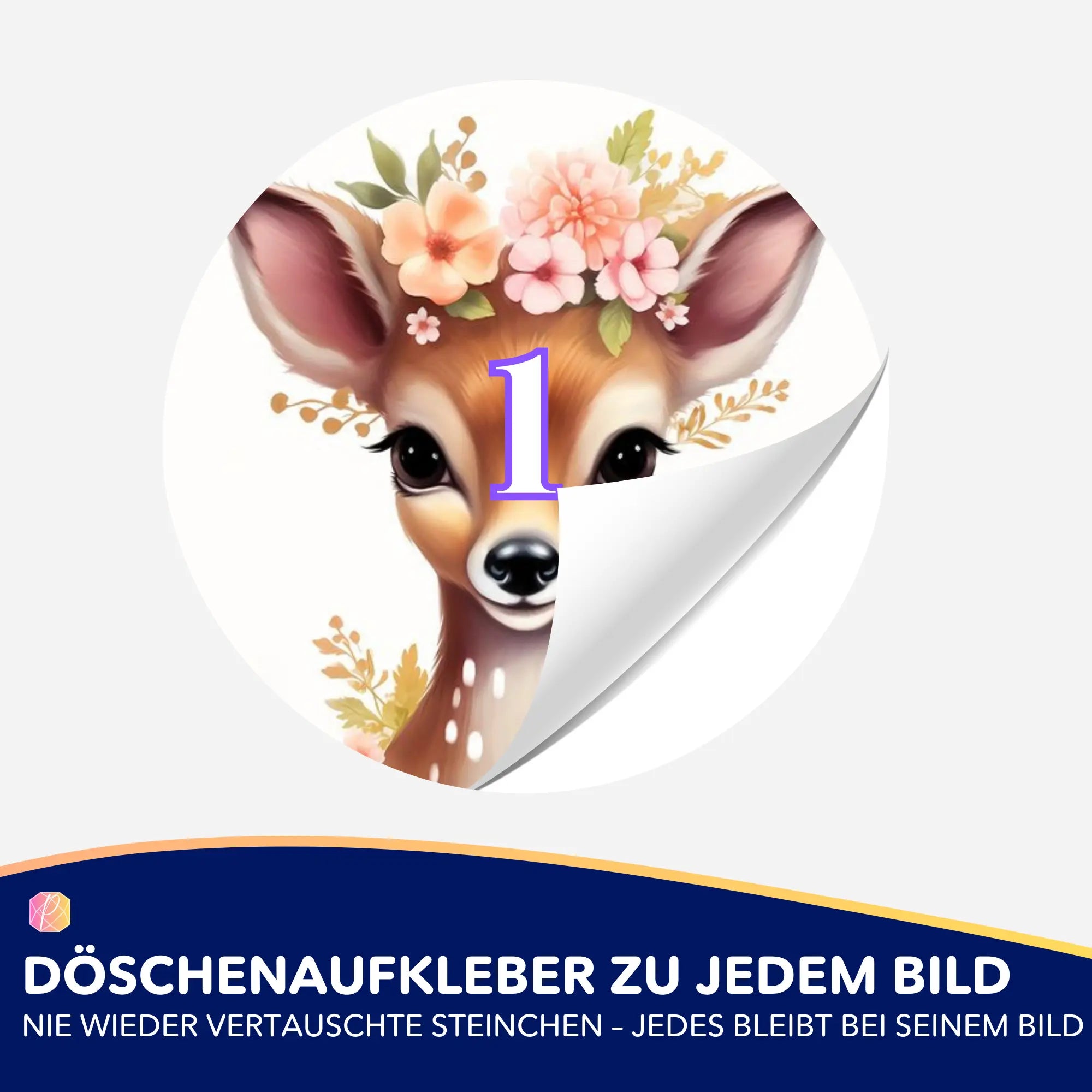 Döschenaufkleber - Bambi Babsy