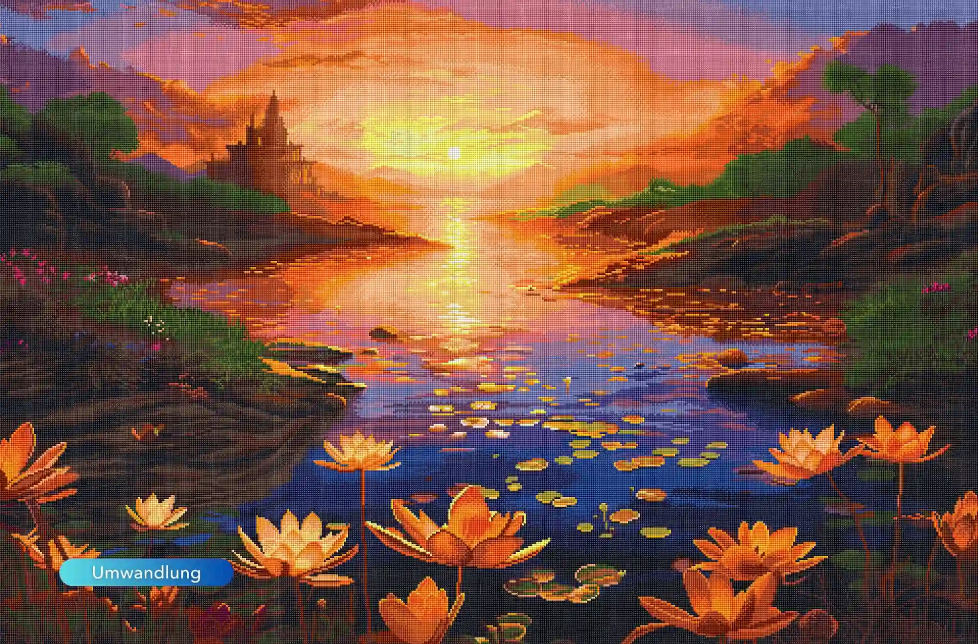 Diamond Painting - Wenn der Tag ausatmet "Limited Edition"