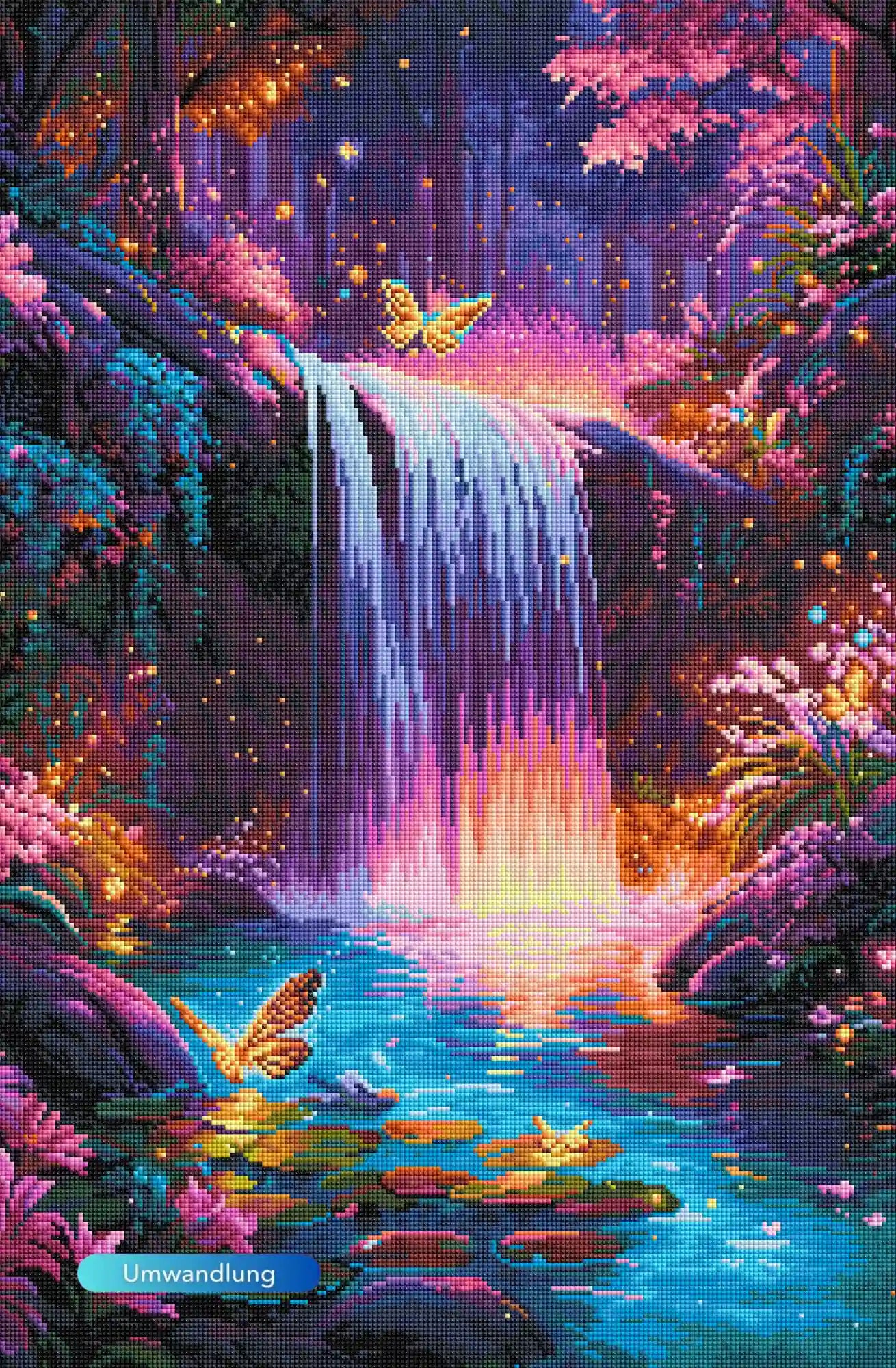 Diamond Painting - Hain der erwachten Farben