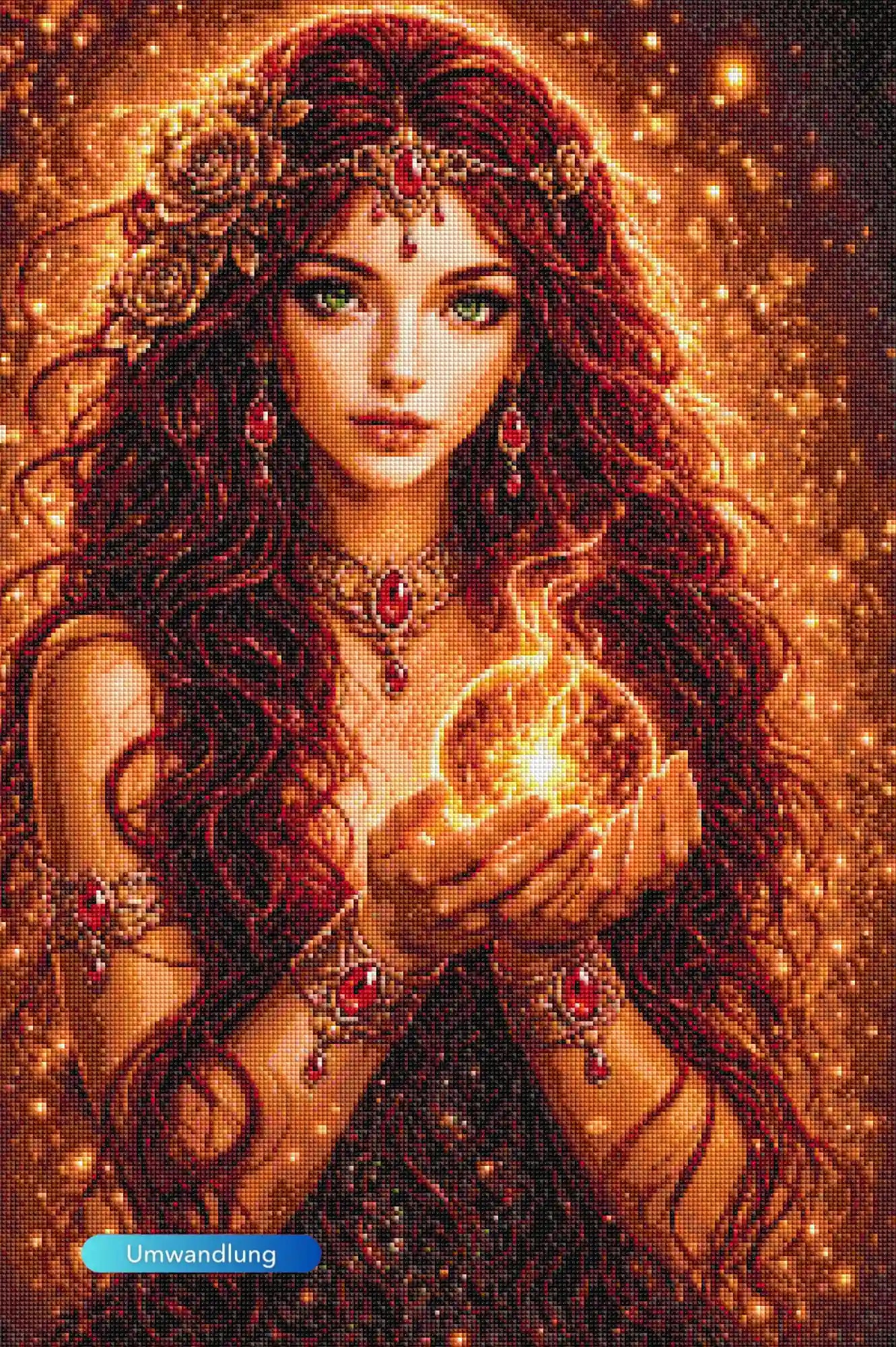 Diamond Painting 7 Tage Special - Göttin der Sonne