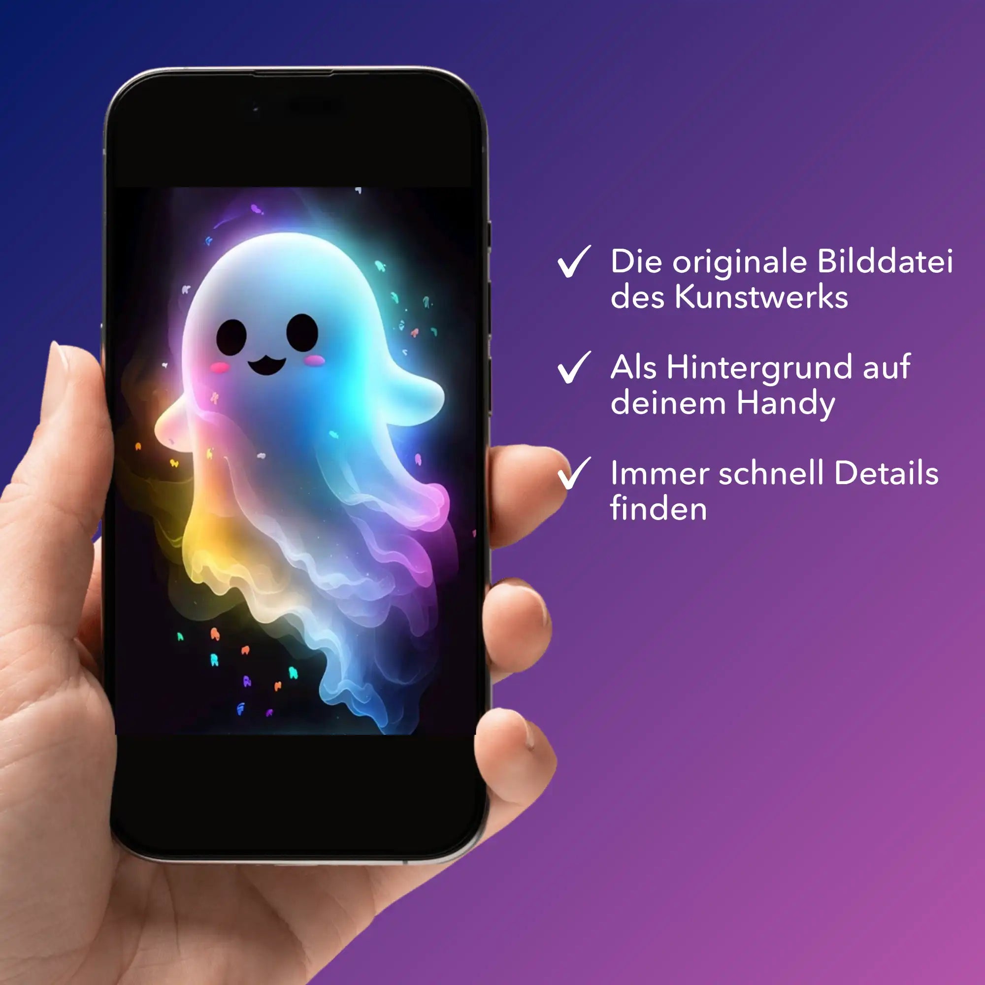 Digitale Bildmappe - Kleines Gespenst