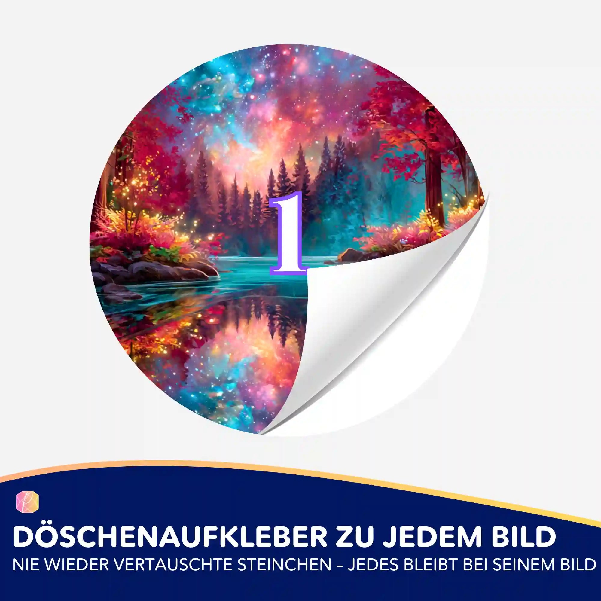 Döschenaufkleber - Wenn die Welt den Atem anhält
