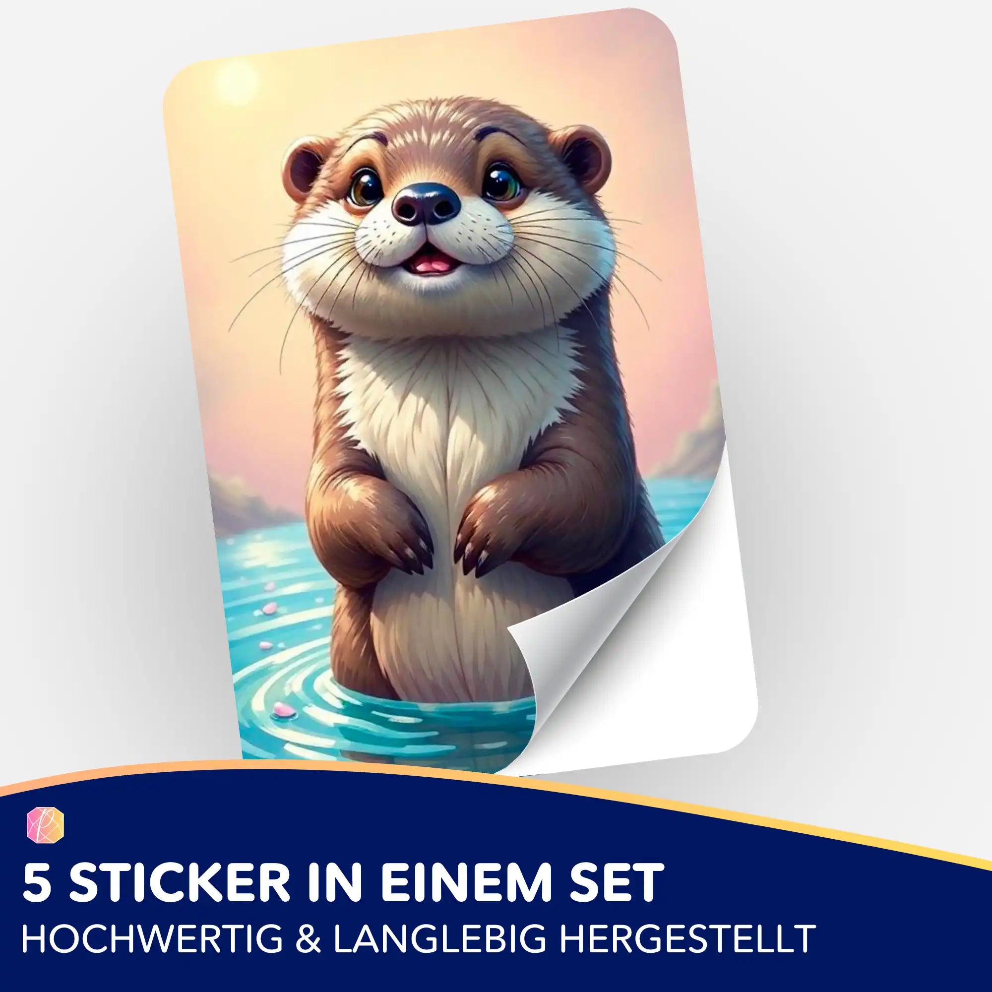 Aufkleber 5er-Set - Otti