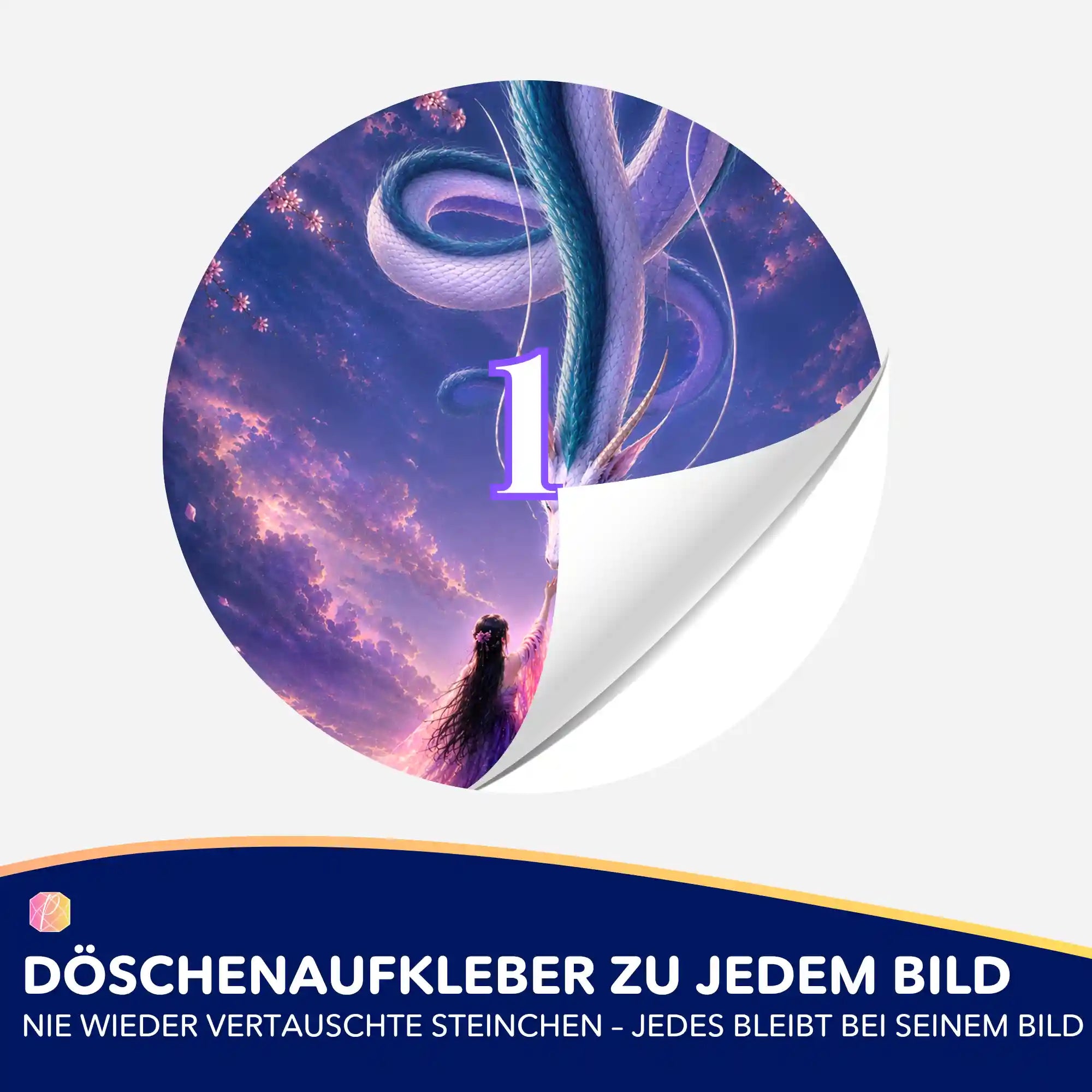 Döschenaufkleber - Der Weg zurück zu dir