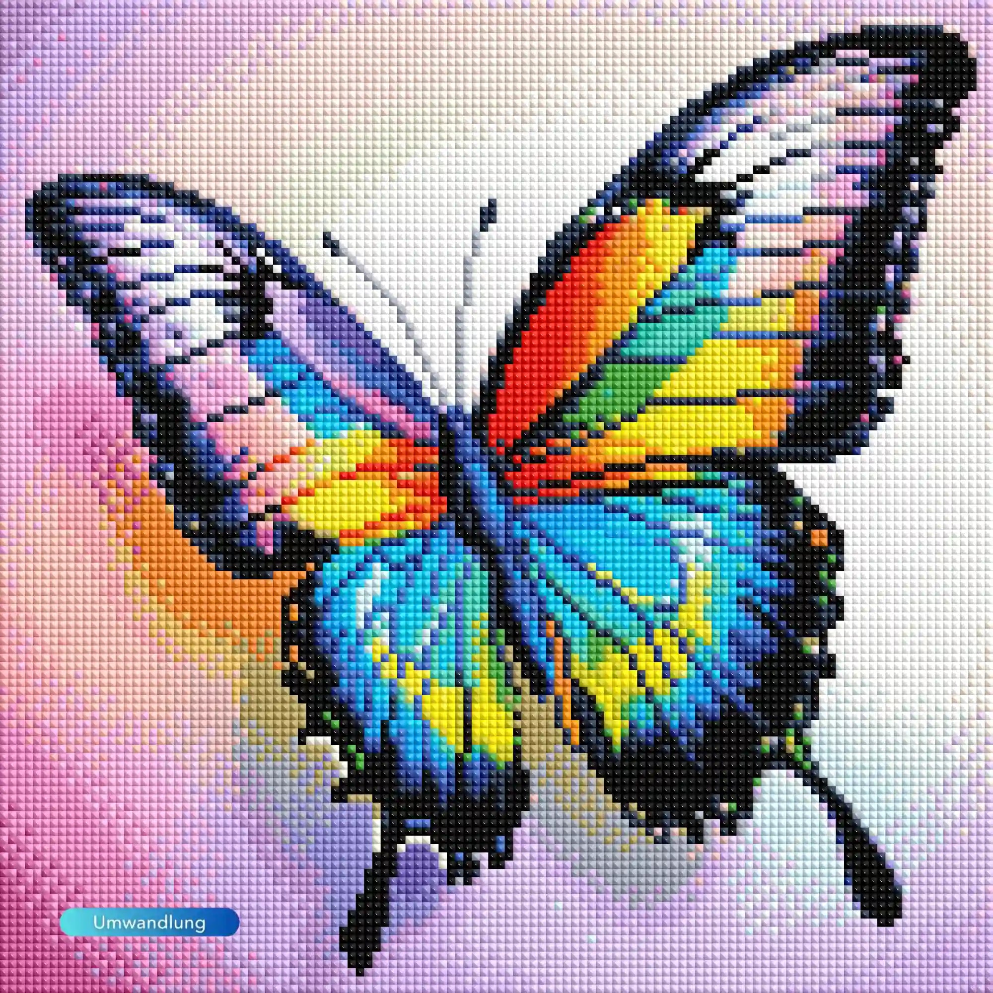 Diamond Painting - Moni Live Verkauf - Butterfly Mona
