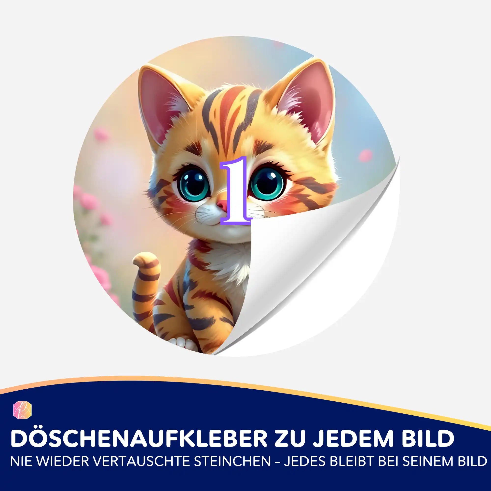 Döschenaufkleber - Karlchen