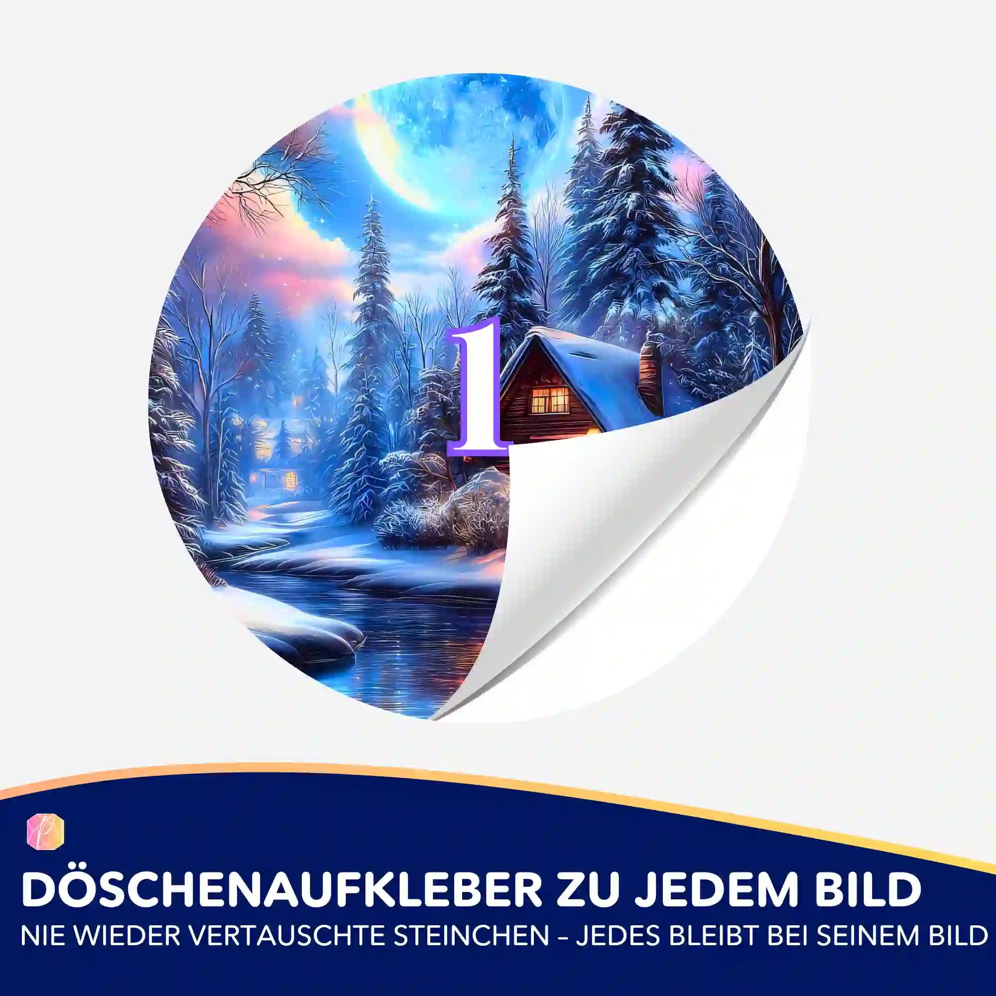 Döschenaufkleber - Zuflucht im Silberlicht "Limited Edition"