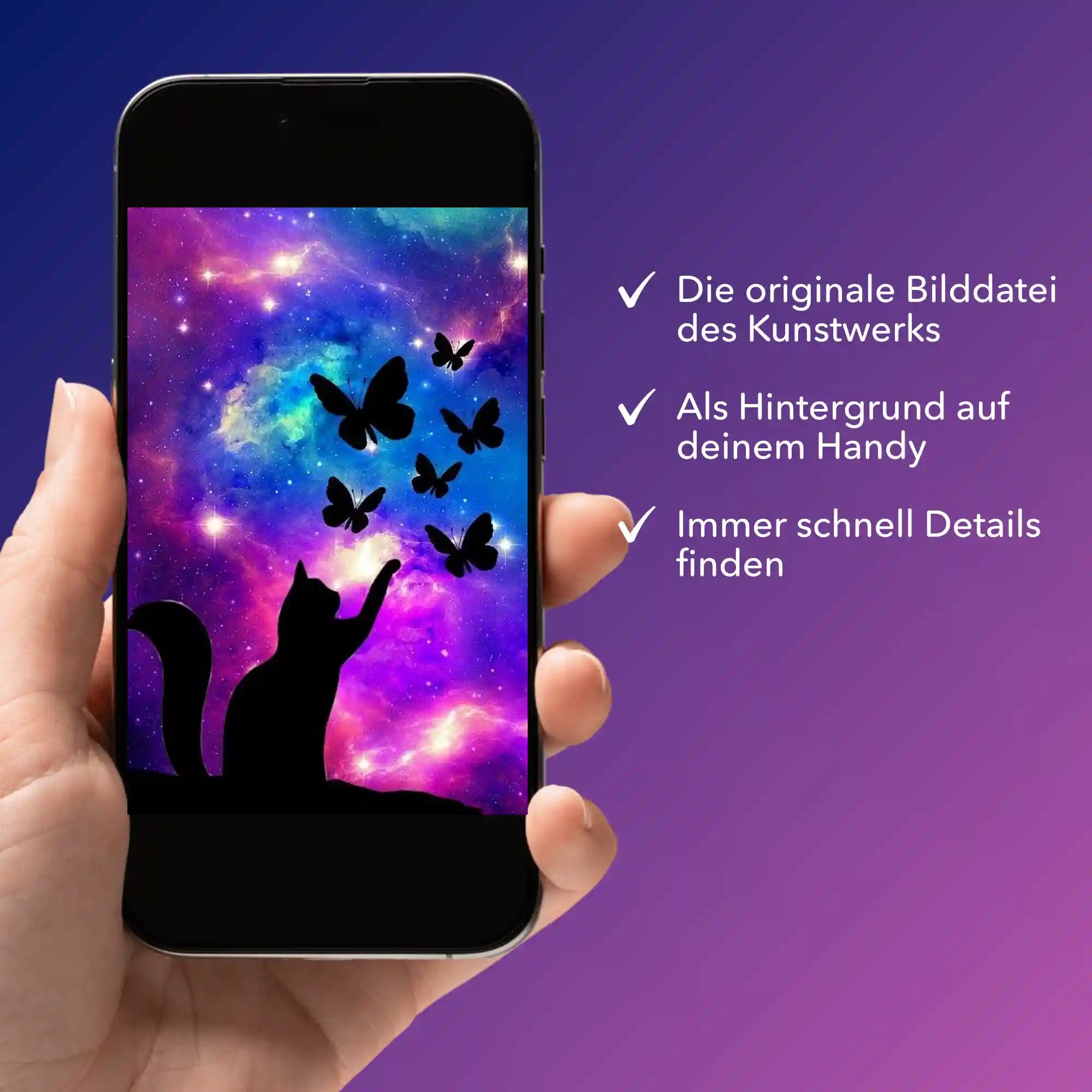 Digitale Bildmappe - Touch the butterflies