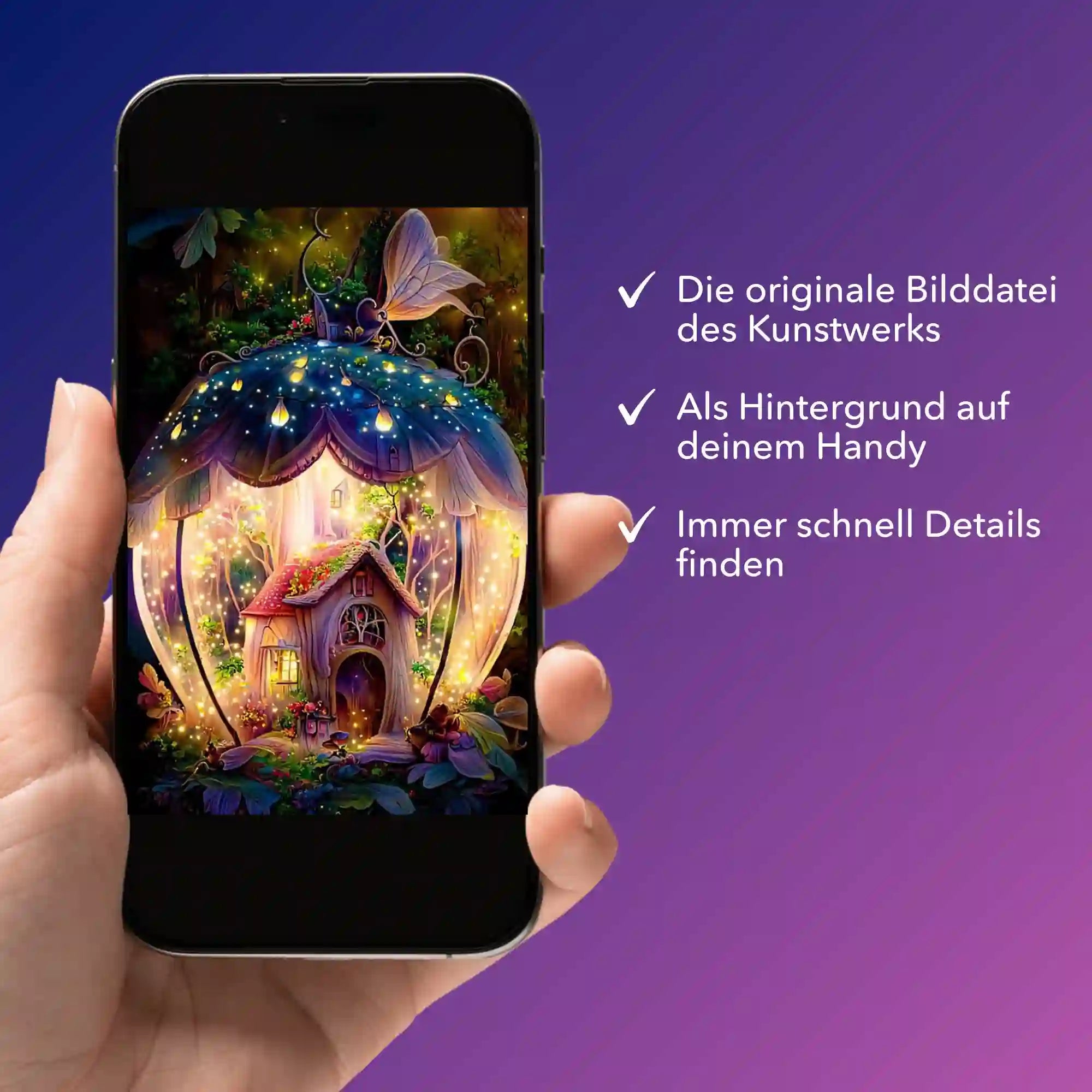 Digitale Bildmappe - Fantasiehaus