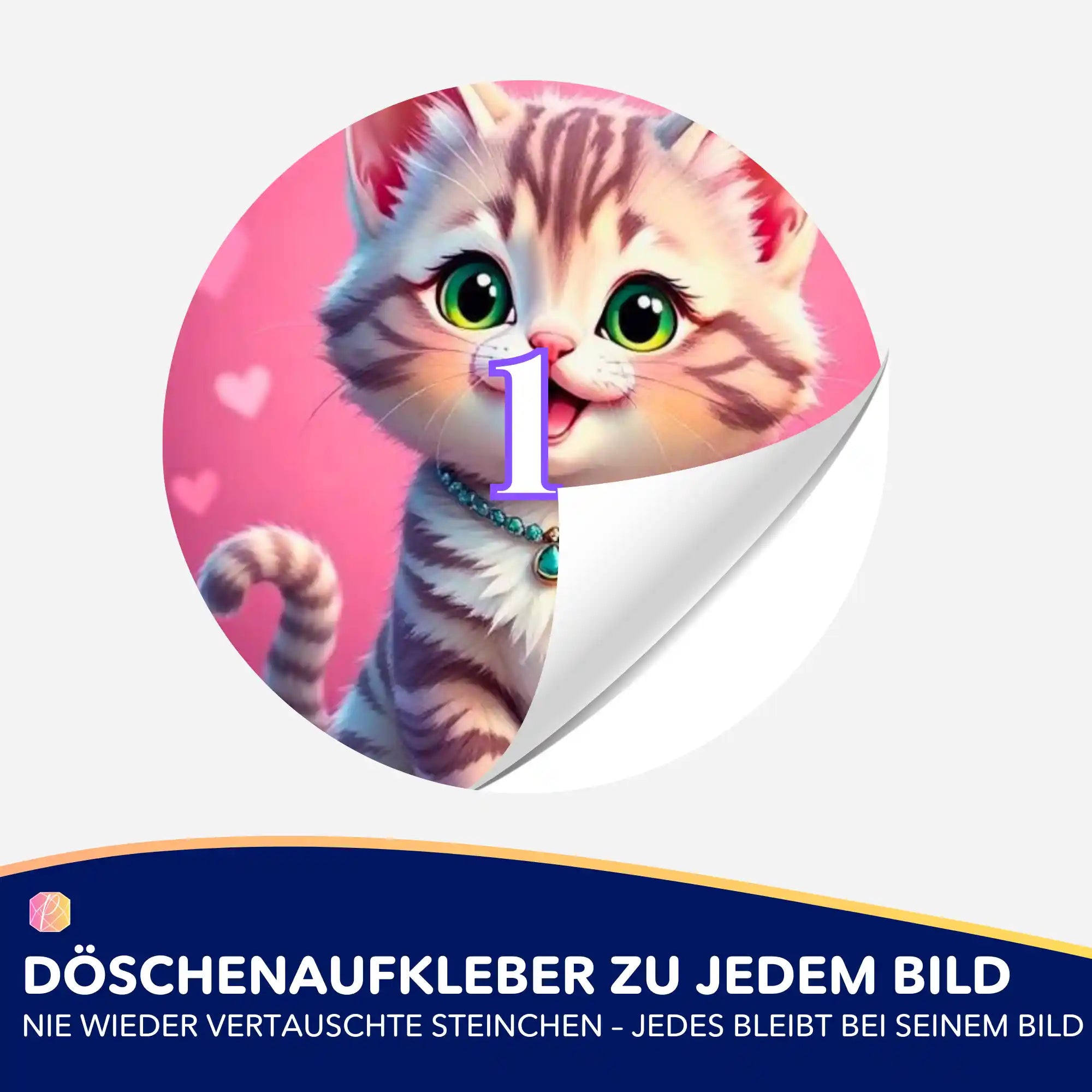 Döschenaufkleber - Pippa