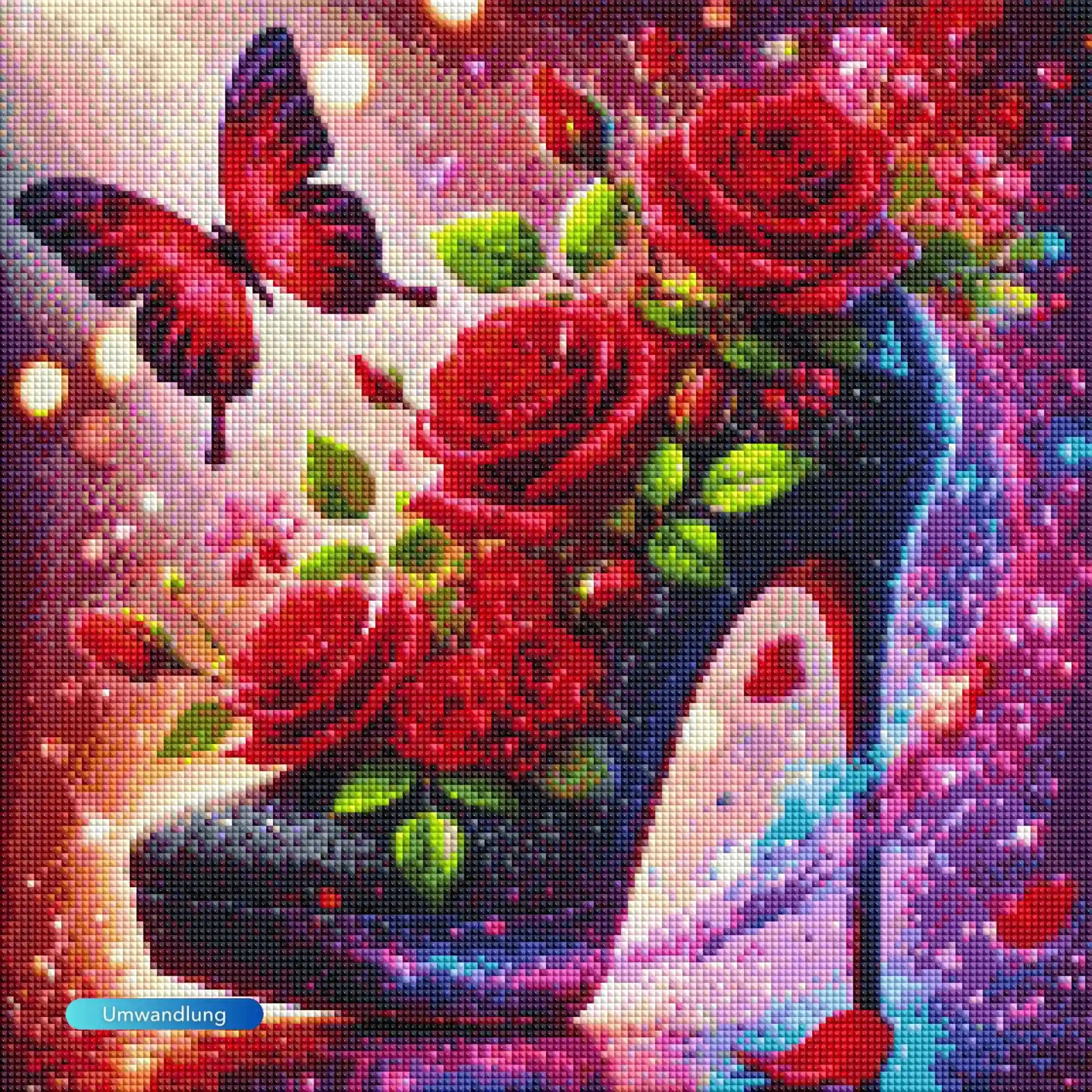 Diamond Painting - 7 Tage Special - Blühende Verführung