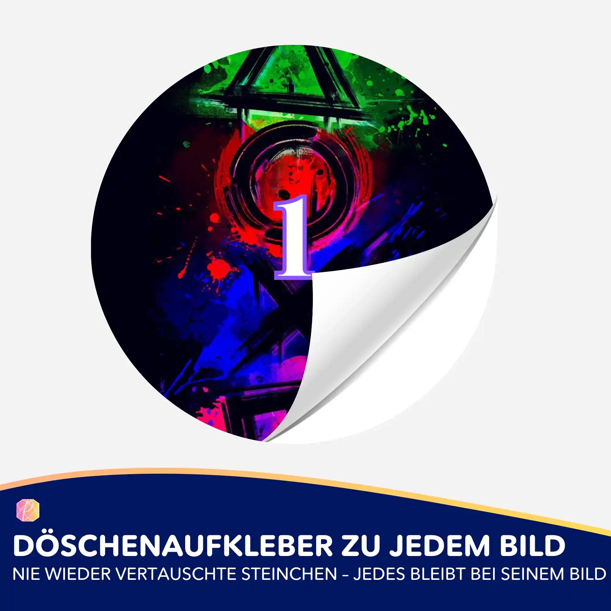 Döschenaufkleber - Play the Game