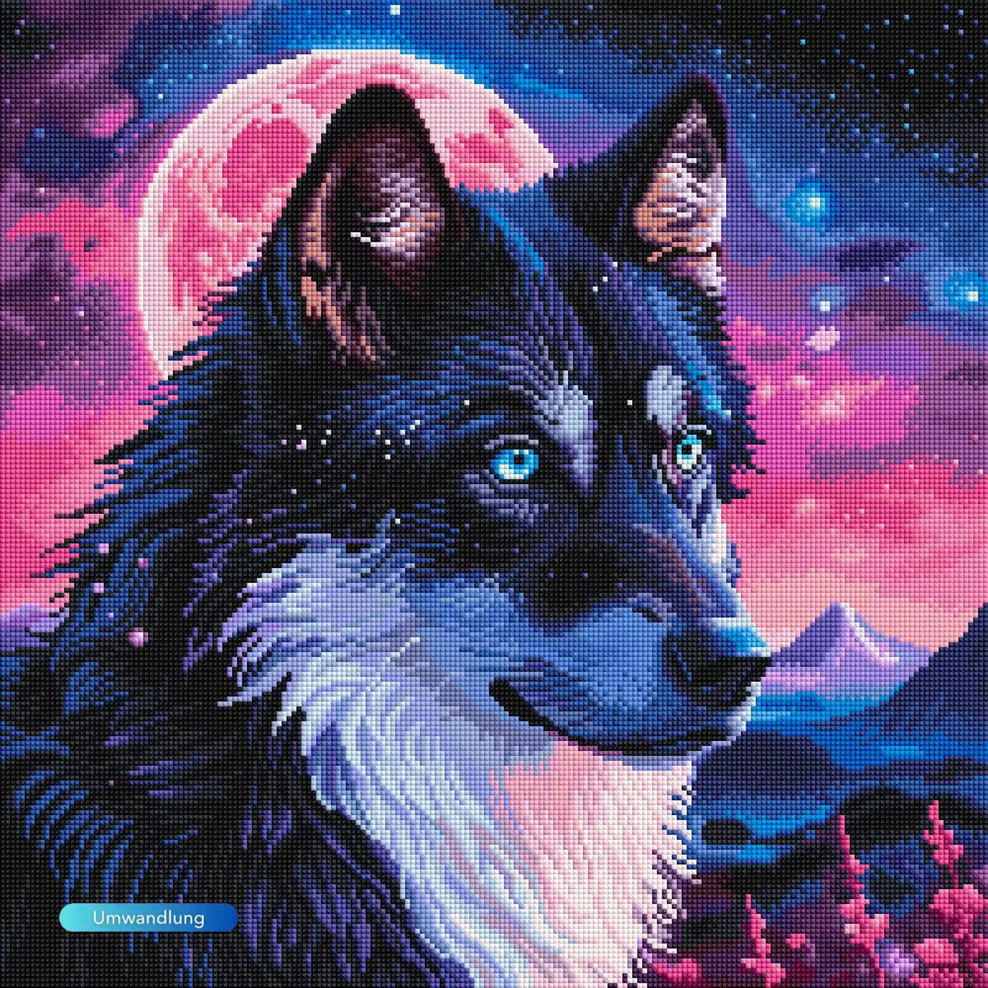 Diamond Painting - Unter dem Erdbeermond "Limited Edition"