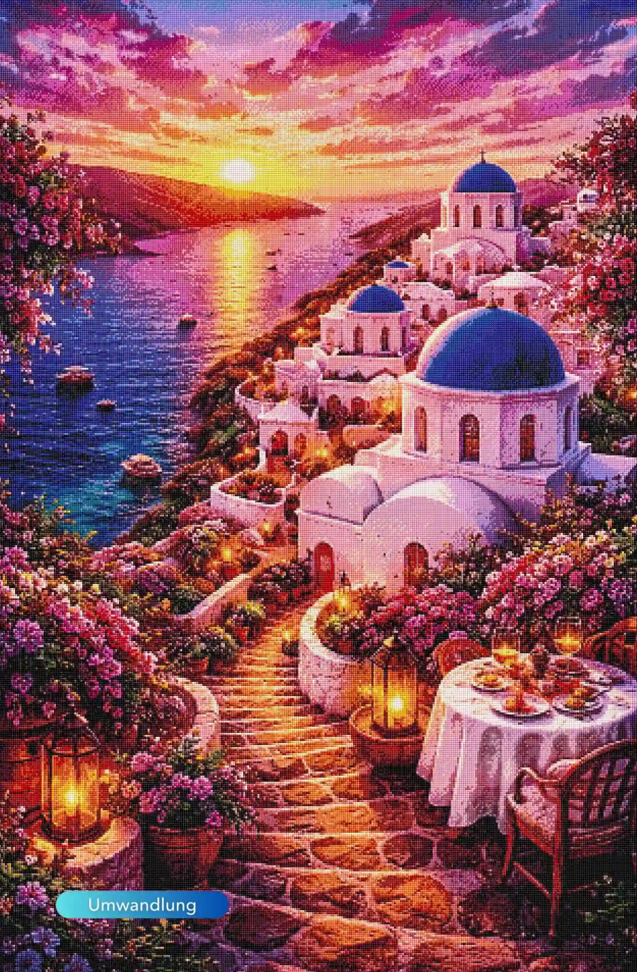 Diamond Painting 7 Tage Special - Goldene Ägäis
