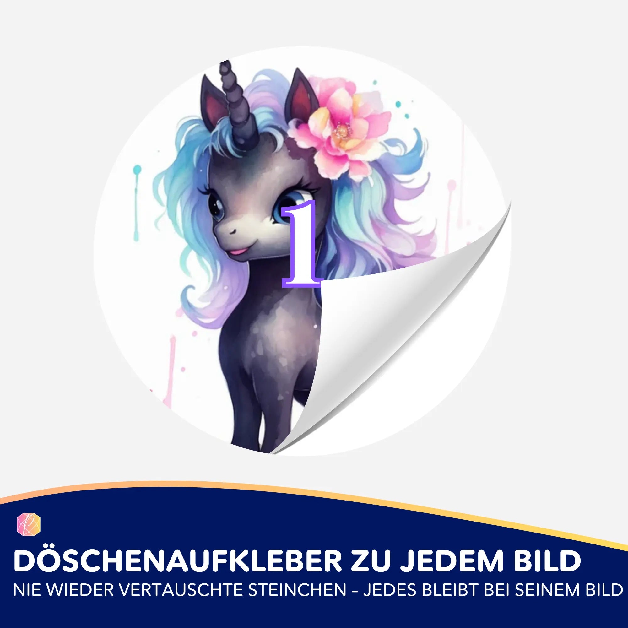 Döschenaufkleber - Serafina