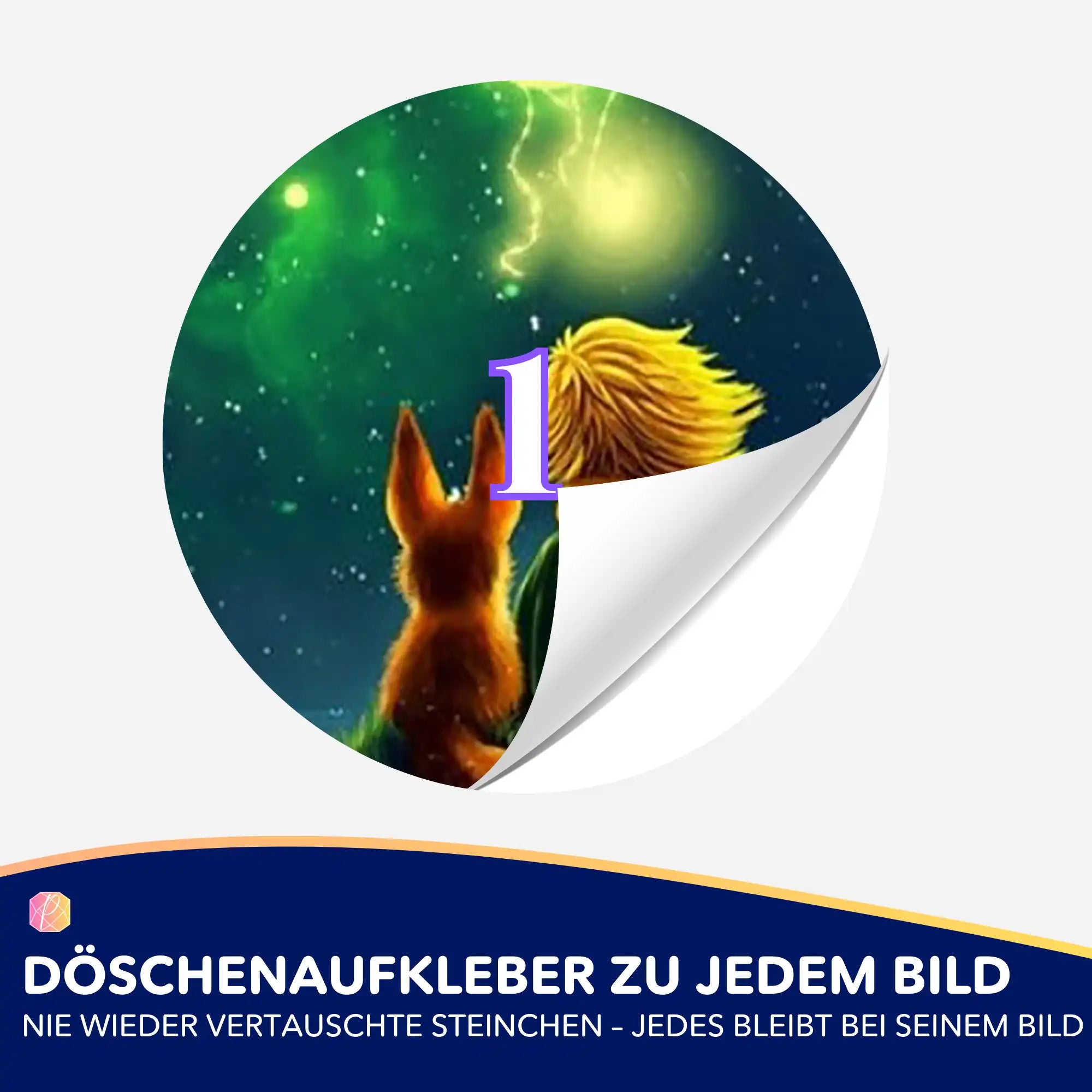 Döschenaufkleber - Friends