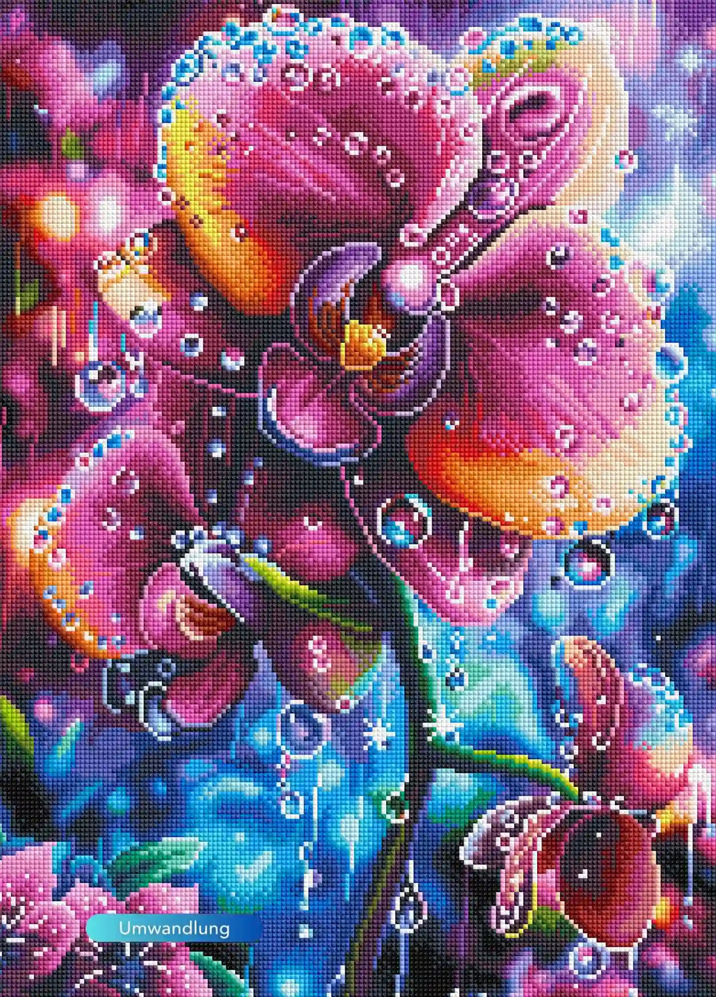 Diamond Painting - Regenkuss