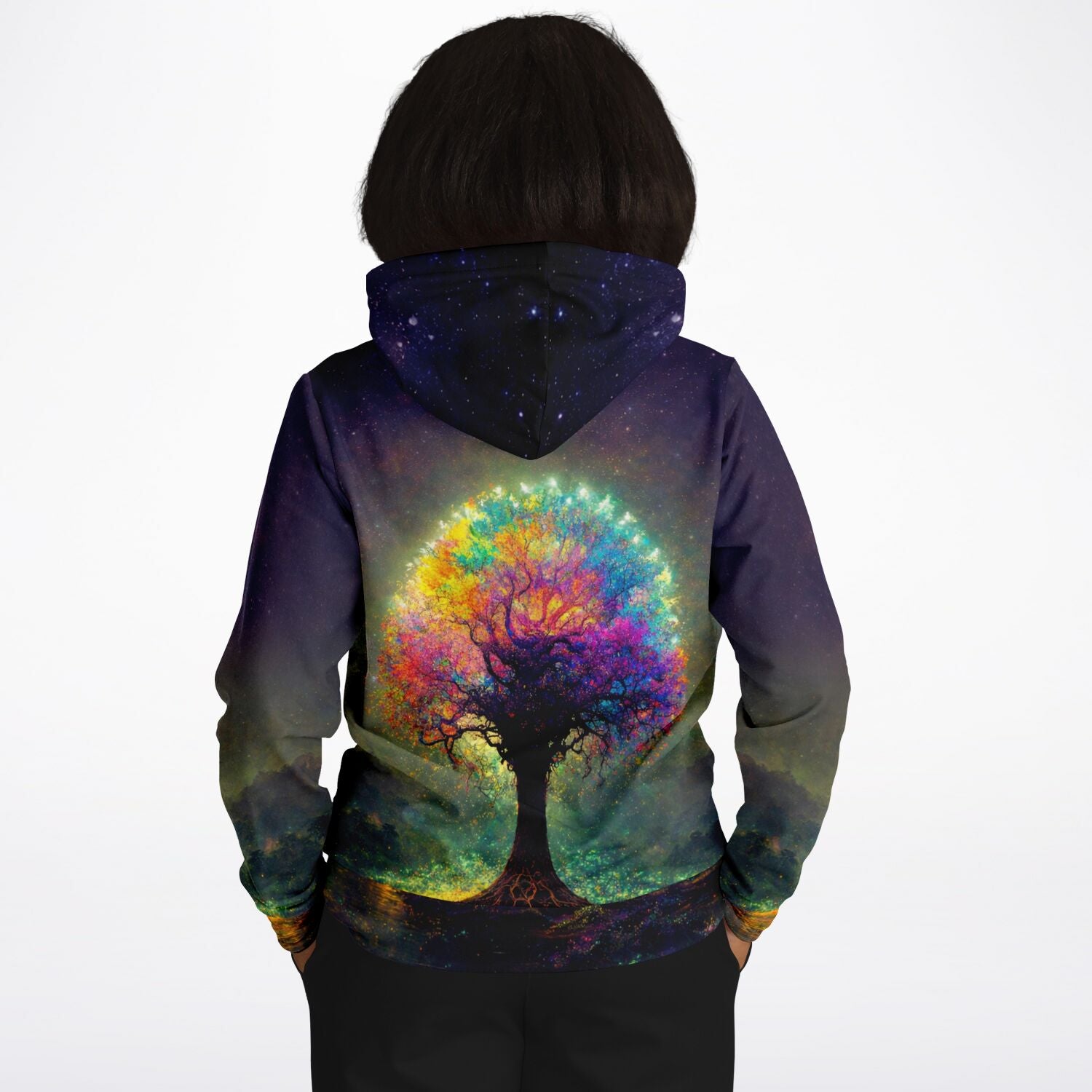 Dreamer Hoodie - Multi Special - Colorful lightning Tree