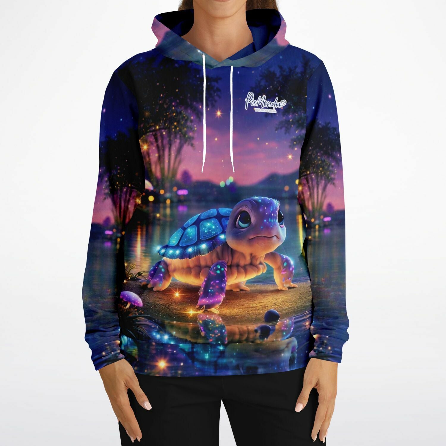 Dreamer Hoodie - Leuchtbild Special - Sparkling Turtle