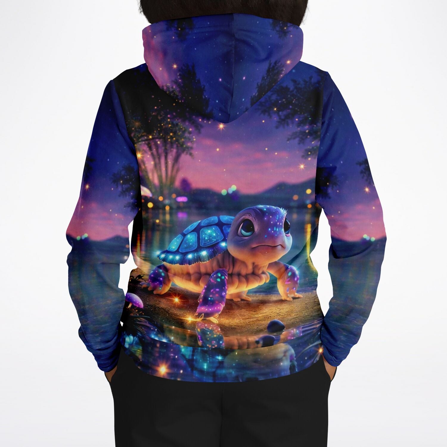 Dreamer Hoodie - Leuchtbild Special - Sparkling Turtle