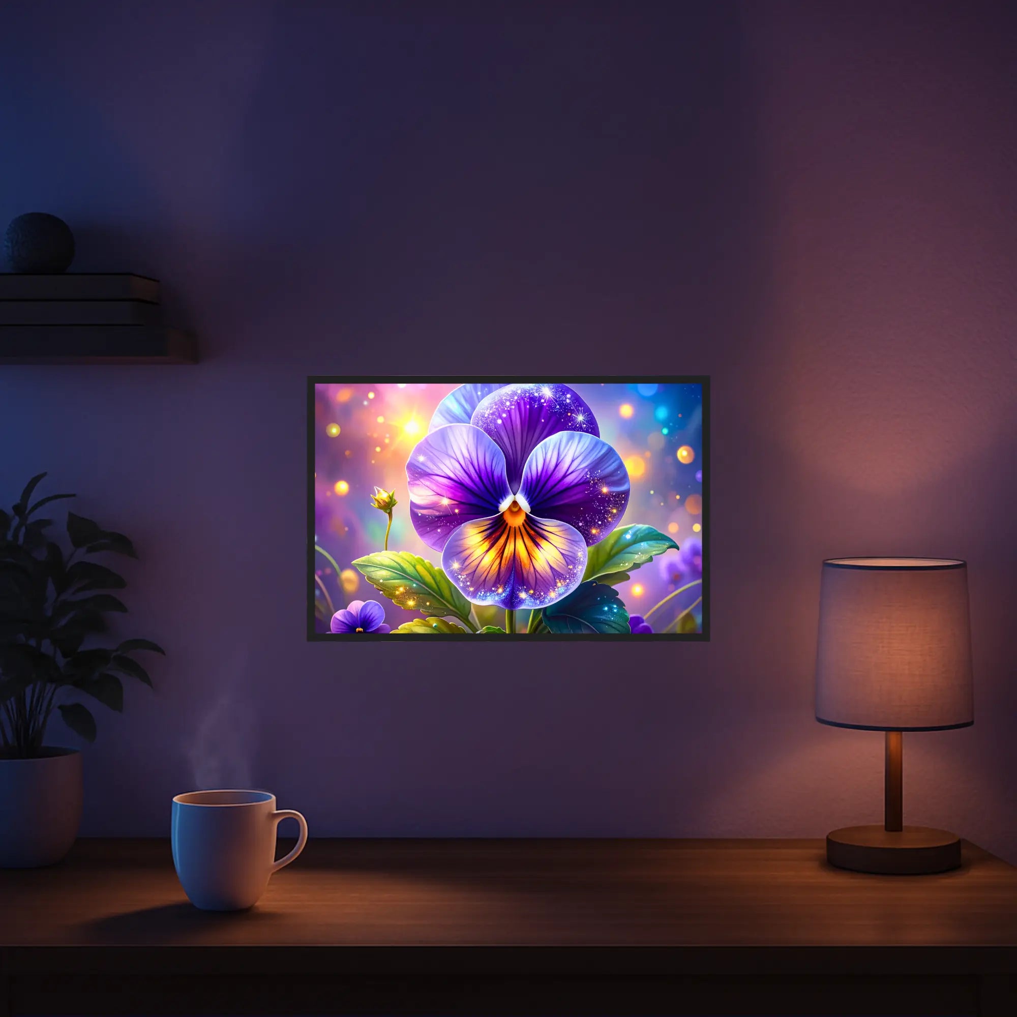 Diamond Painting - Sternenveilchen