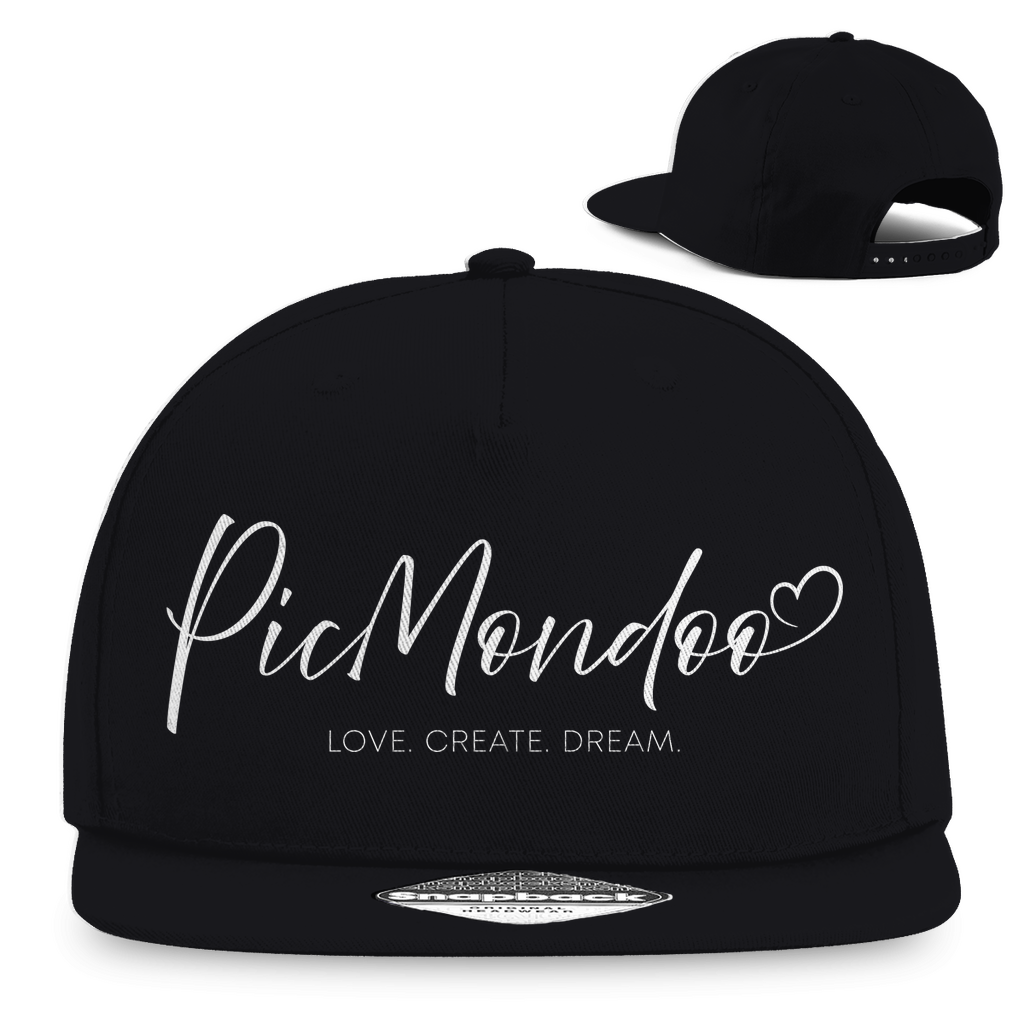 Snapback Rapper Cap picmondoo logo