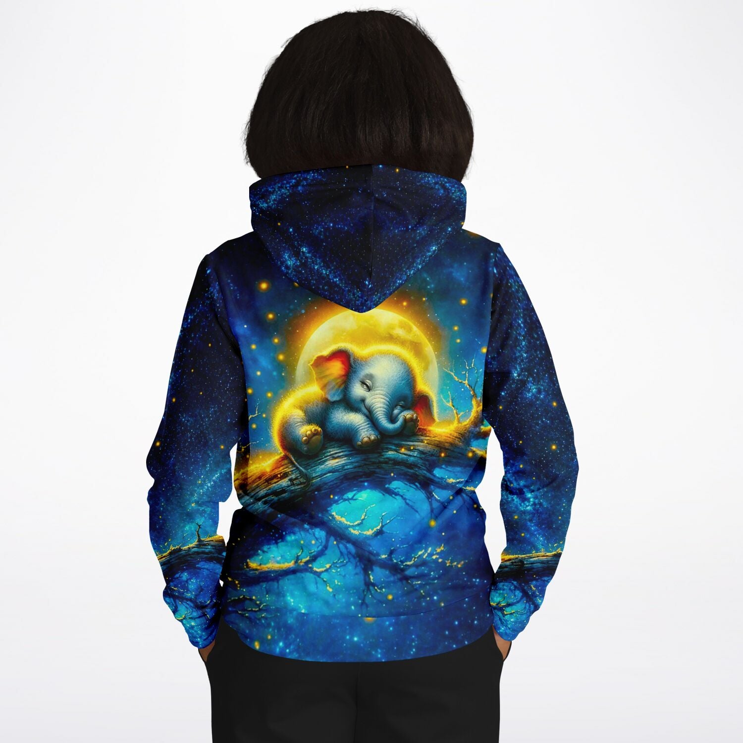 Dreamer Hoodie - Mondschein Elefant