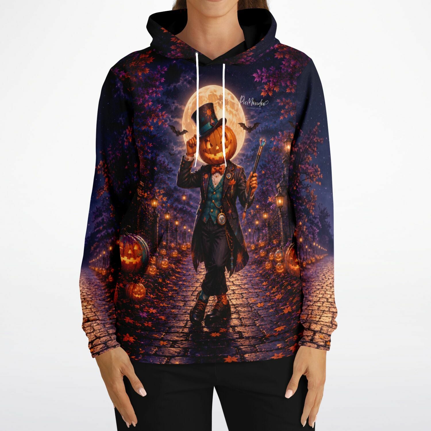 Dreamer Hoodie Willkommen zur Herbstnacht mit Kürbiskopf-Motiv im Stil unserer beliebten Diamond Painting Sets