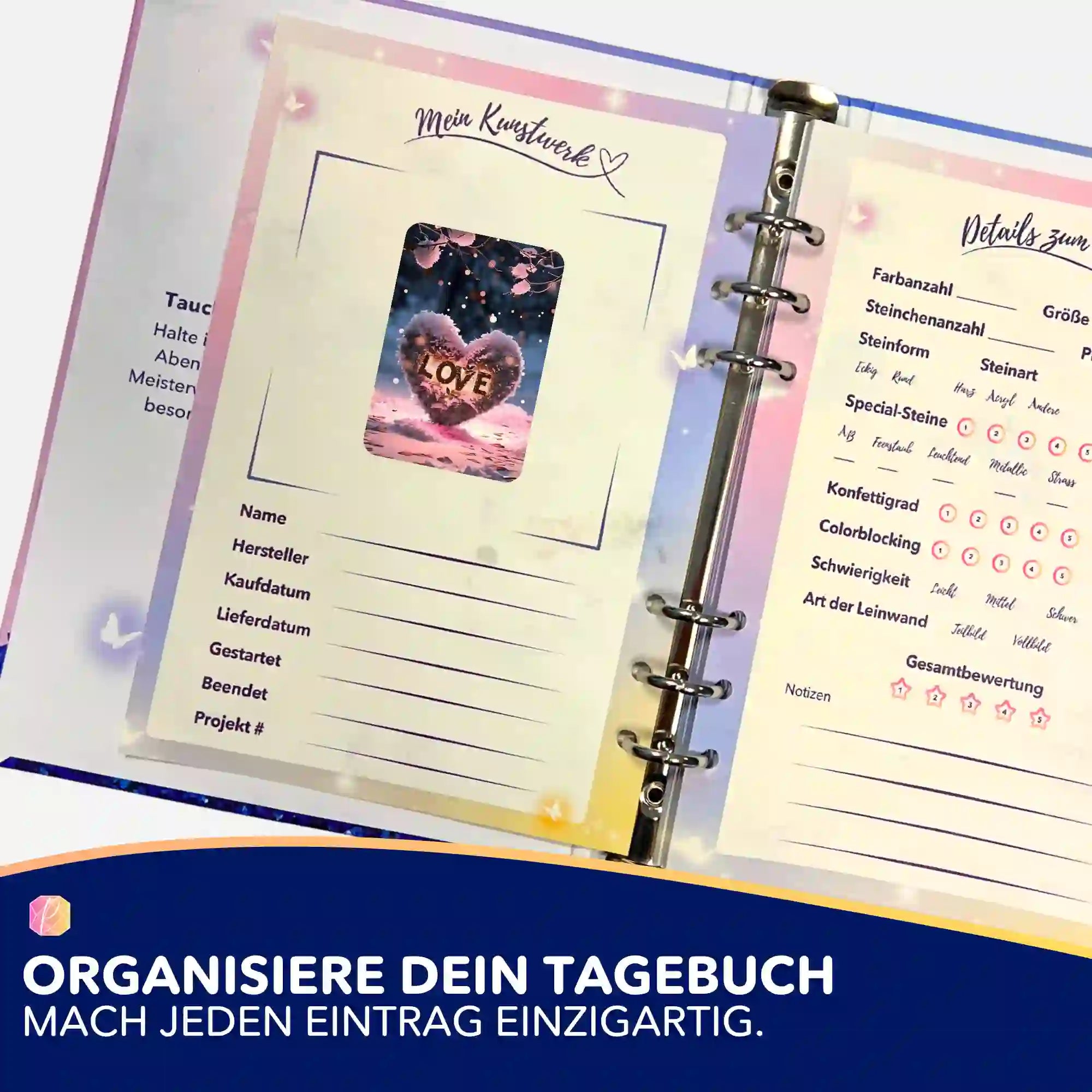 Aufkleber 5er-Set - Love "Limited Edition"