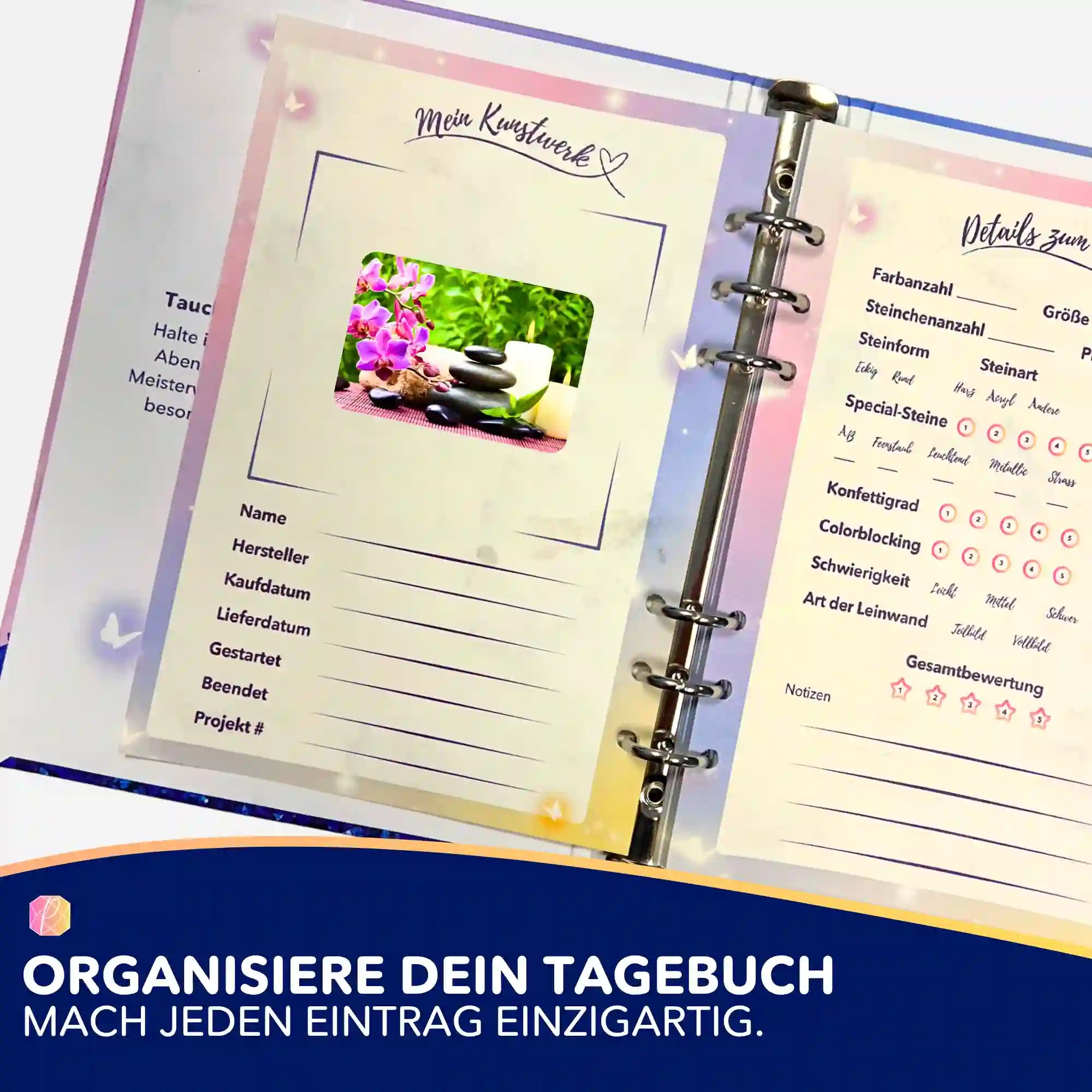 Aufkleber 5er-Set - Oase der Entspannung