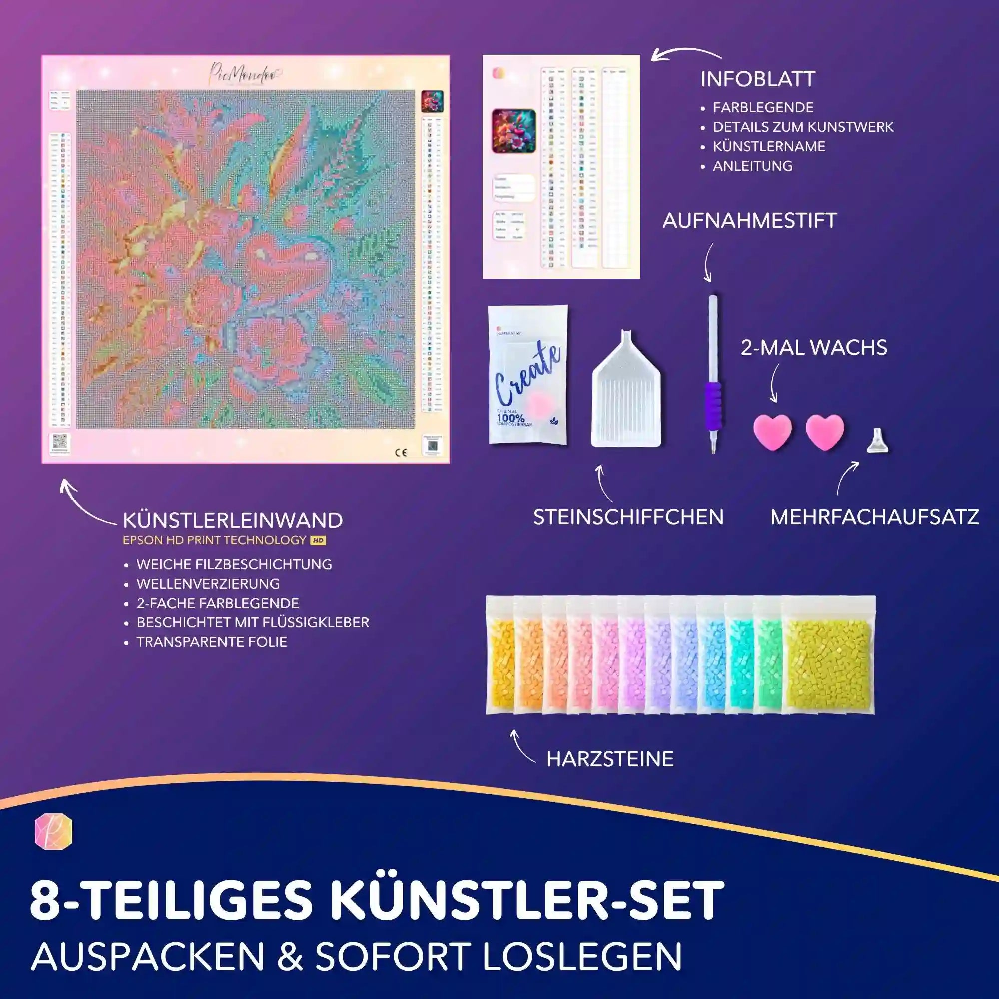 Diamond Painting - 7 Tage Special - Aus tiefstem Herzen Danke